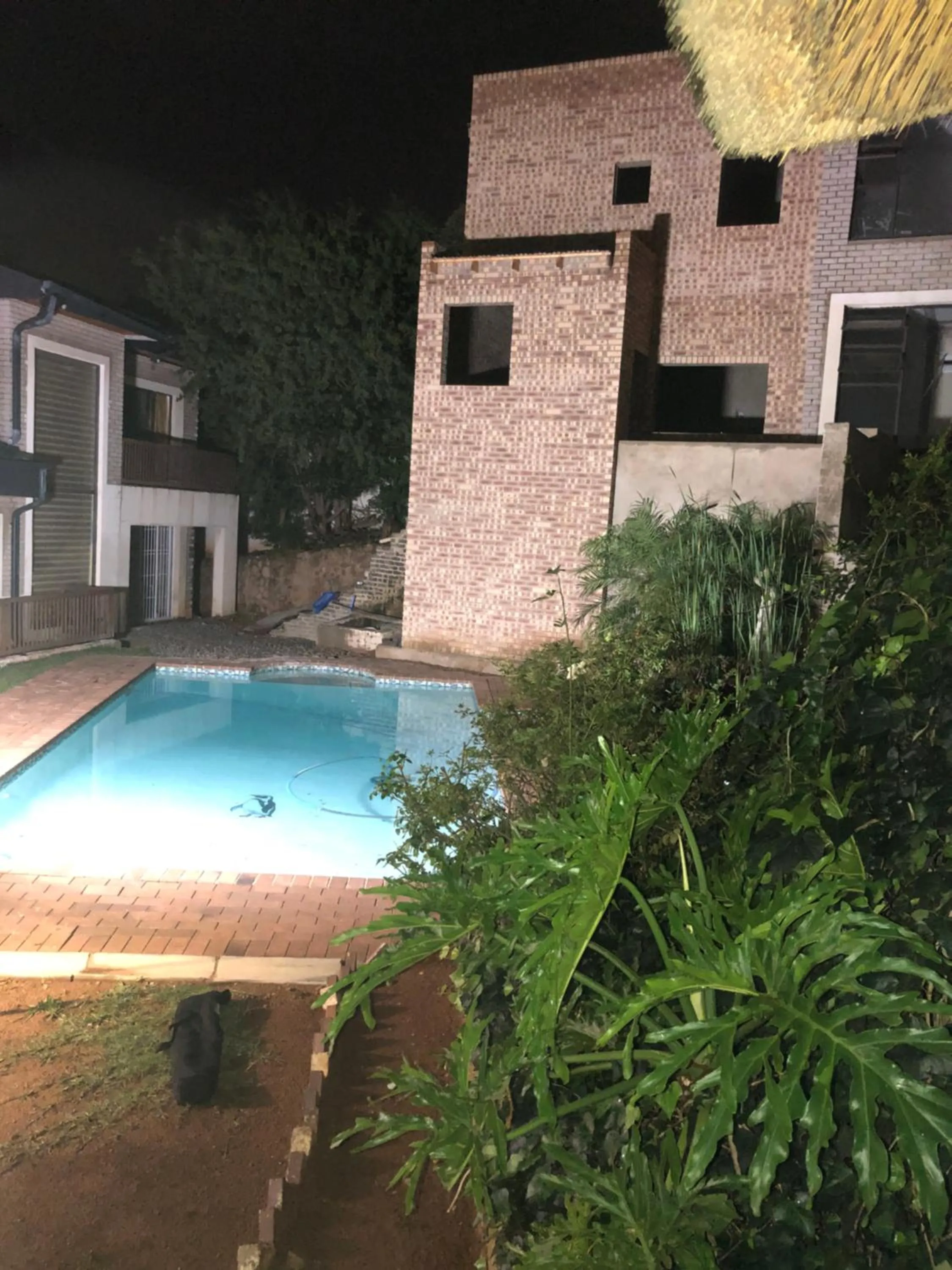 Pool view in Naomi's Place