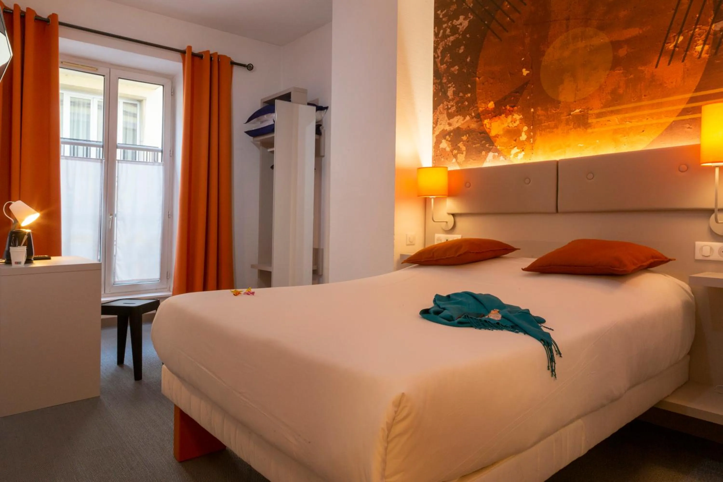 Bedroom, Bed in Hotel Victoria