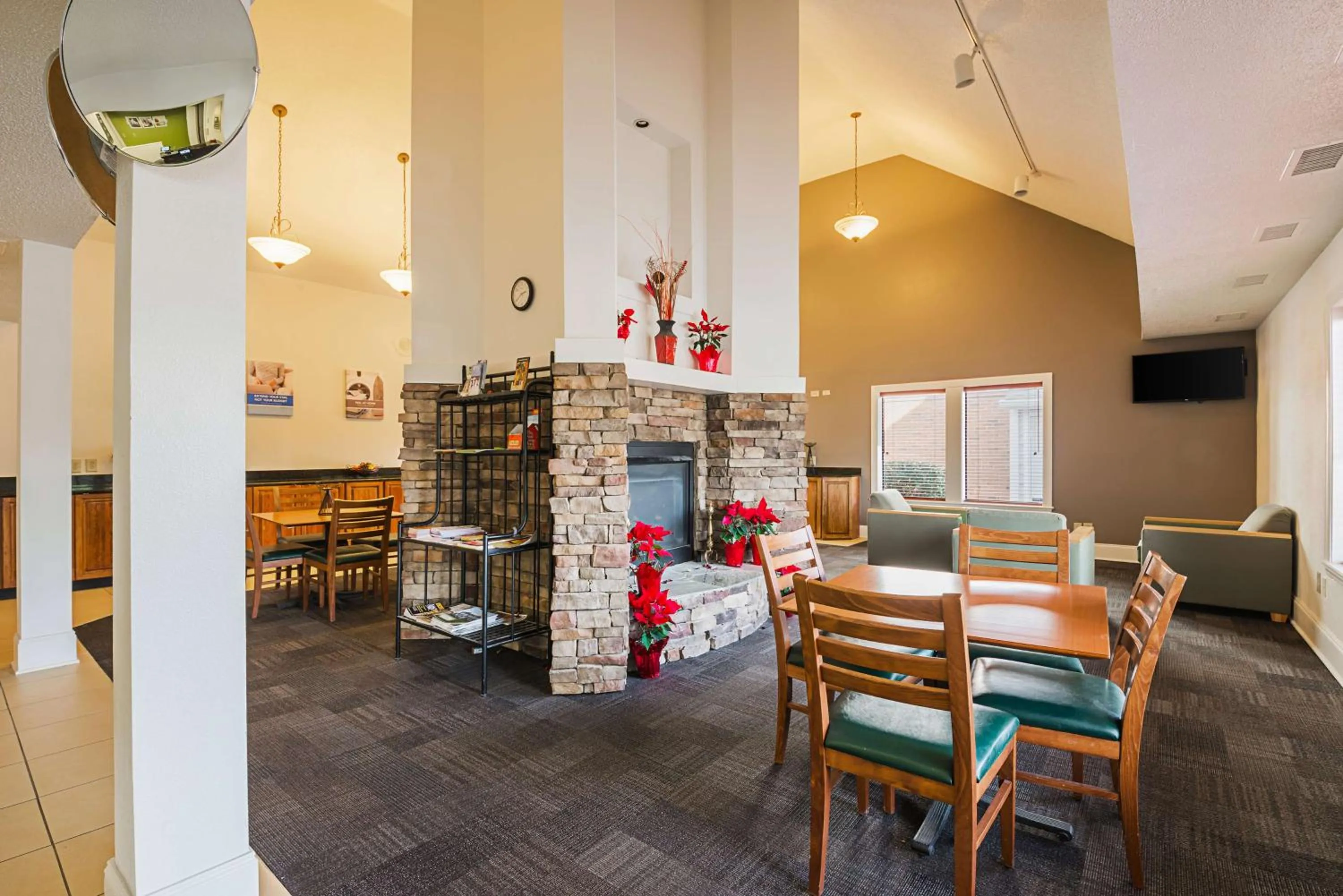 Library in Studio 6-Greensboro, NC