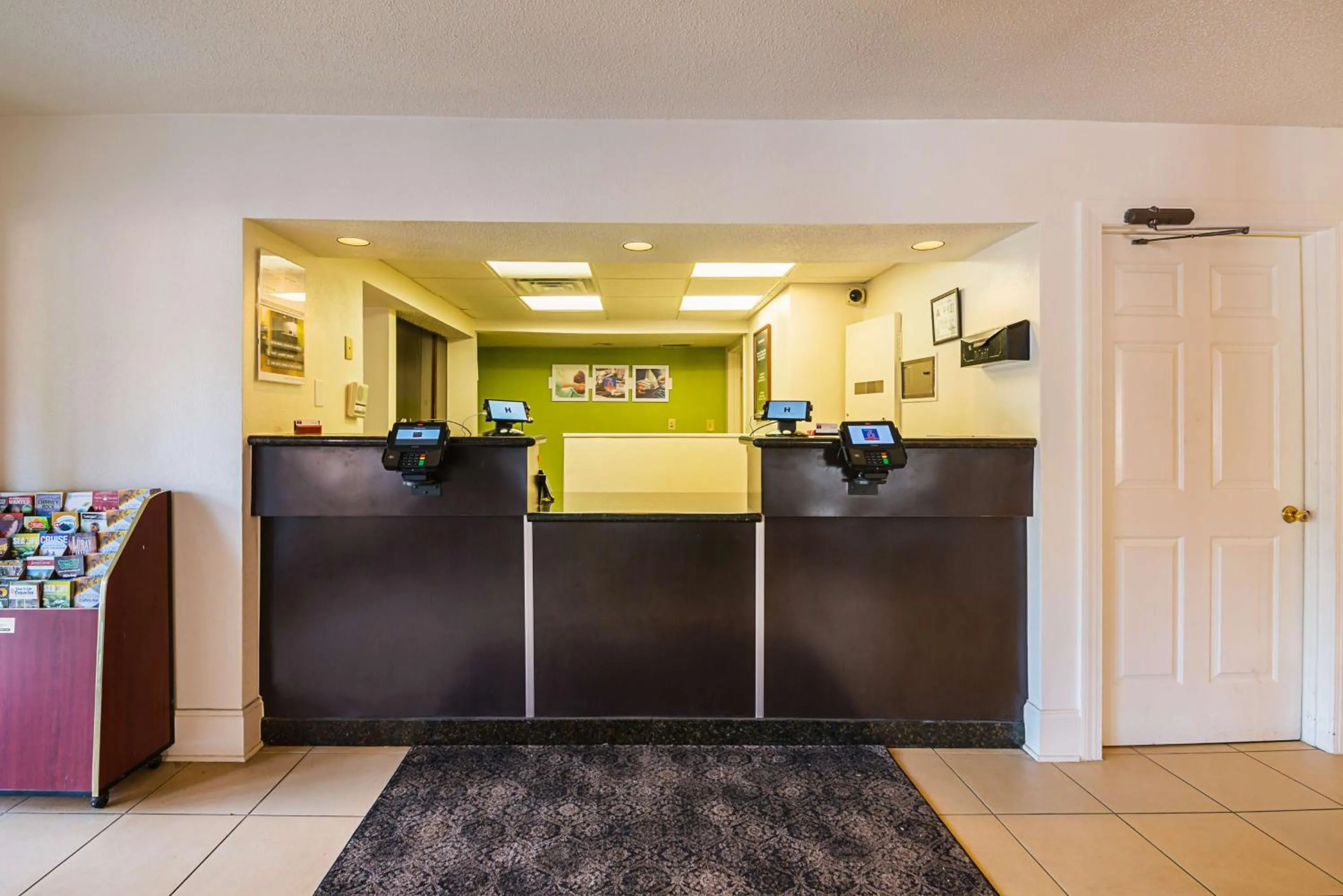 Library in Studio 6-Greensboro, NC