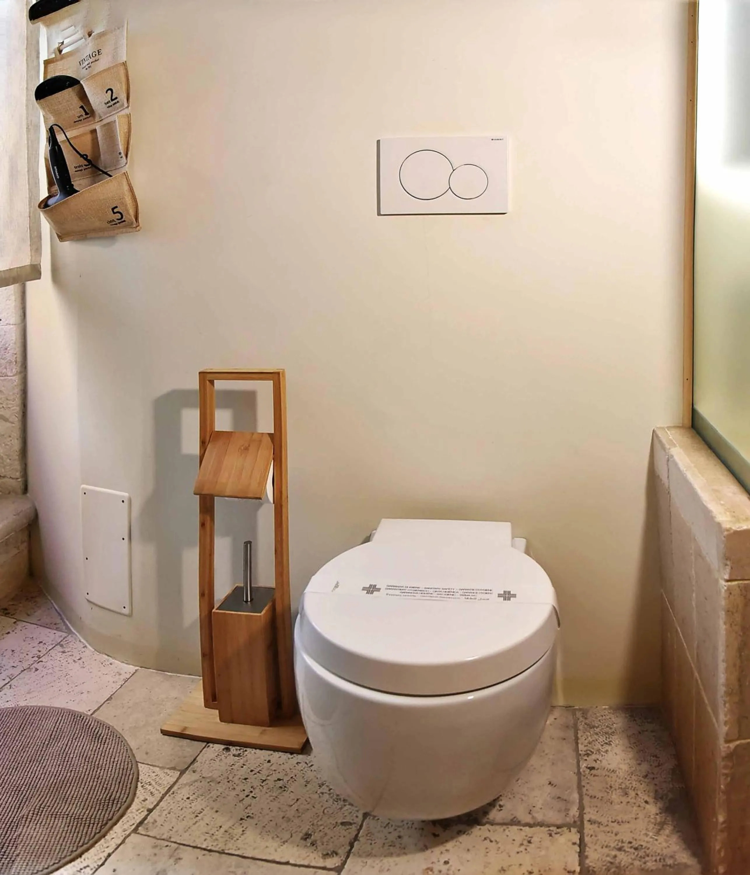 Bathroom in l'angolo di Gaudì, alcoba Blanca