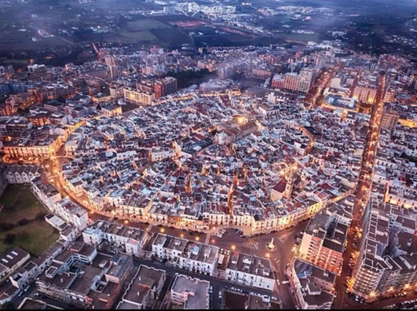 Bird's eye view in l'angolo di Gaudì, alcoba Capriccio