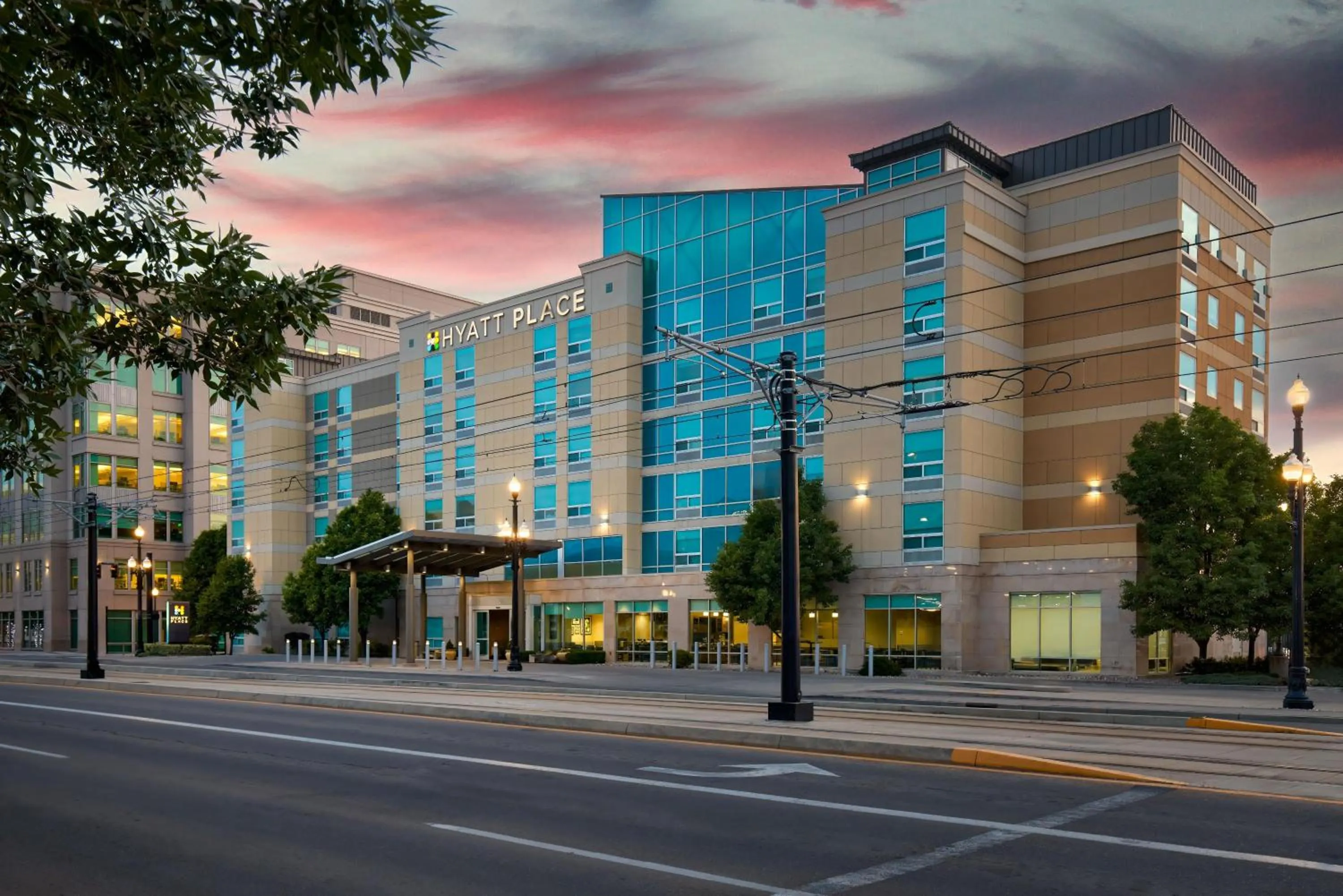 Property building in Hyatt Place Salt Lake City Downtown / The Gateway