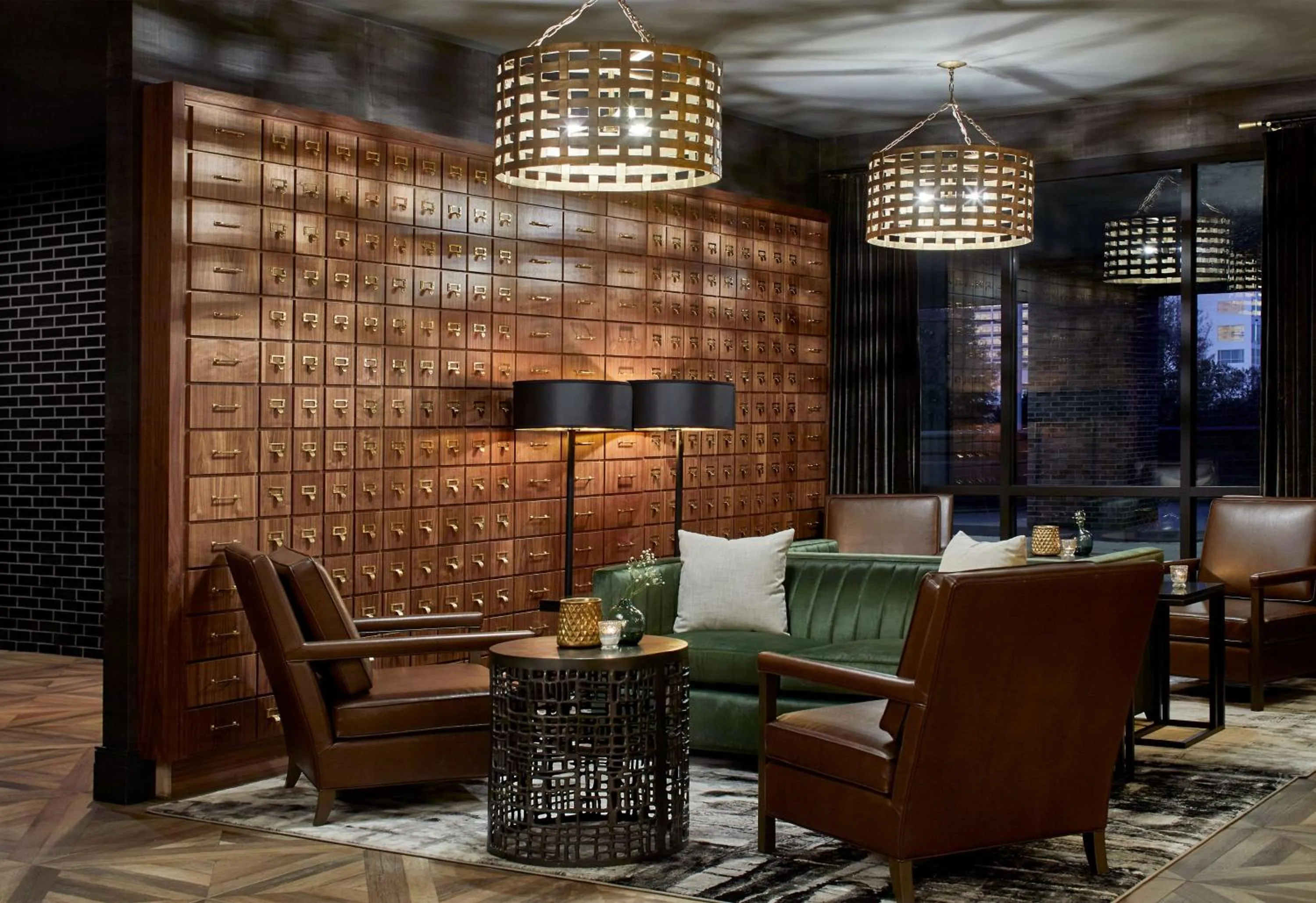 Lobby or reception in Cumberland House Knoxville, Tapestry Collection by Hilton