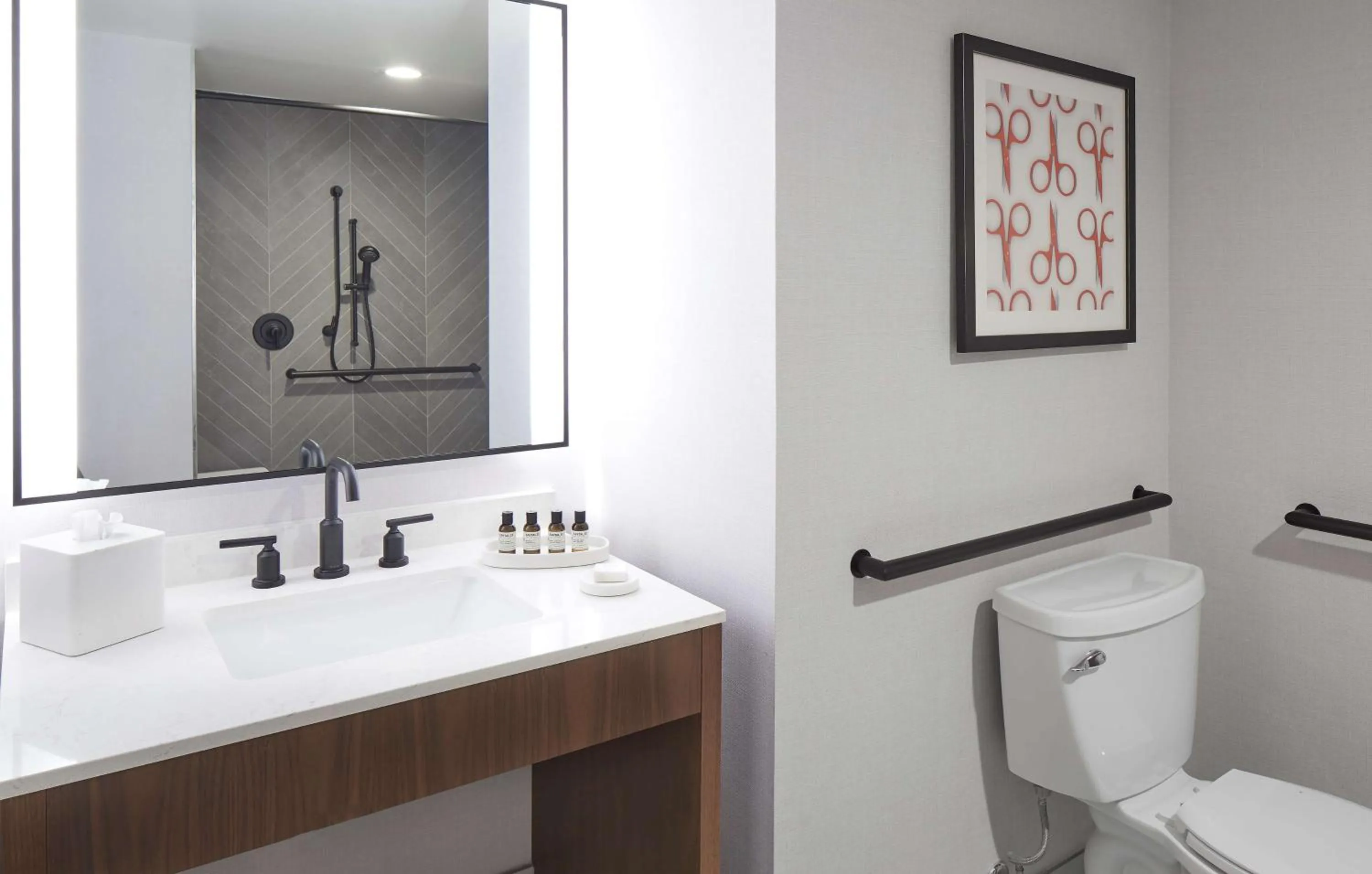 Bathroom in Cumberland House Knoxville, Tapestry Collection by Hilton