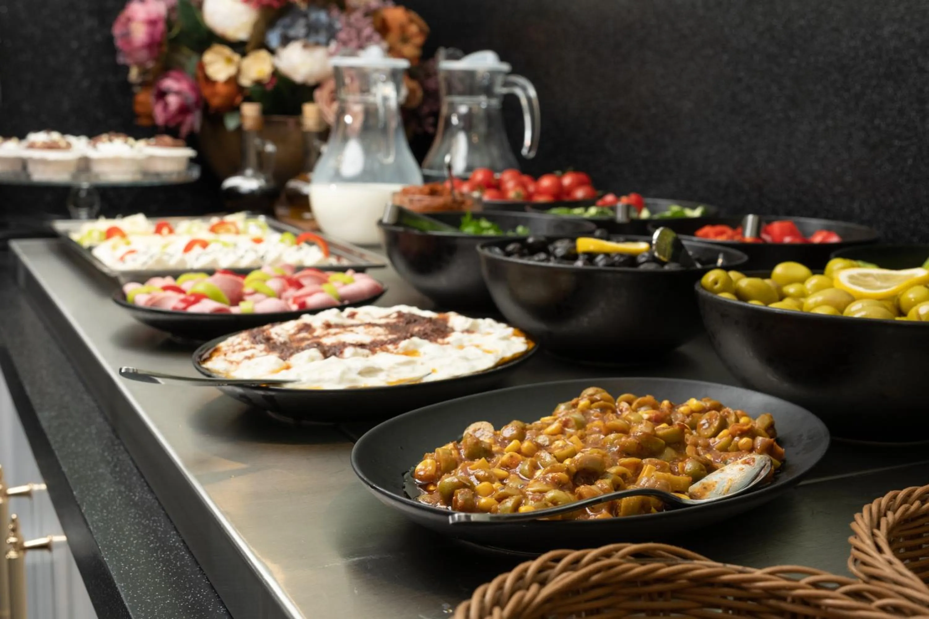 Buffet breakfast in Elm Suite Hotel