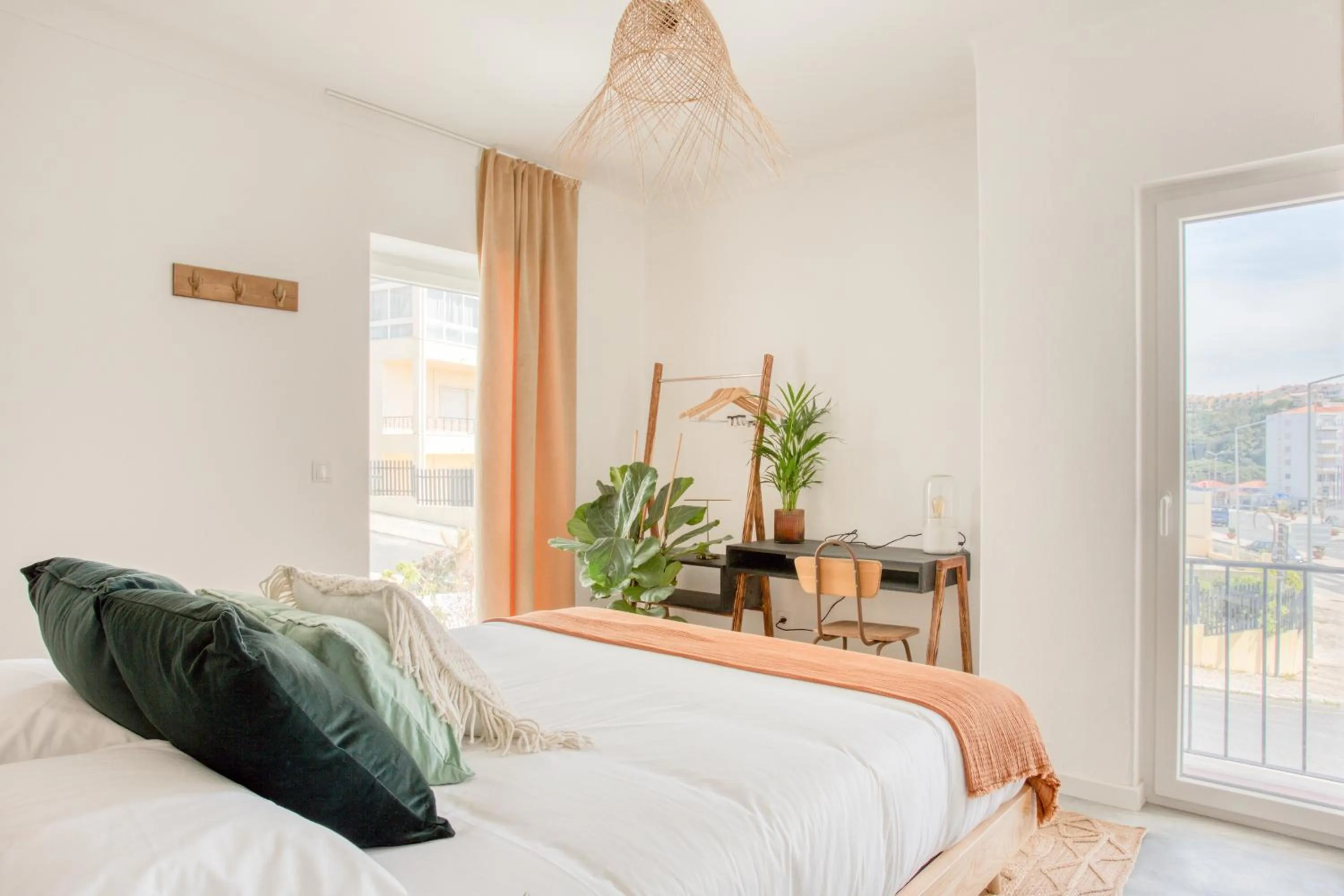City view, Bed in Selina Ericeira by IKIGAI Global Hospitality