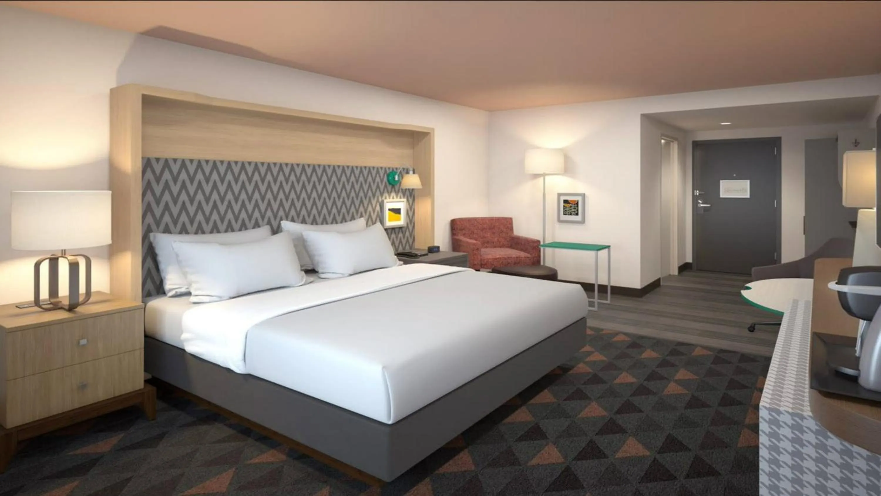 Photo of the whole room, Bed in Holiday Inn Fredericksburg - Conference Center by IHG