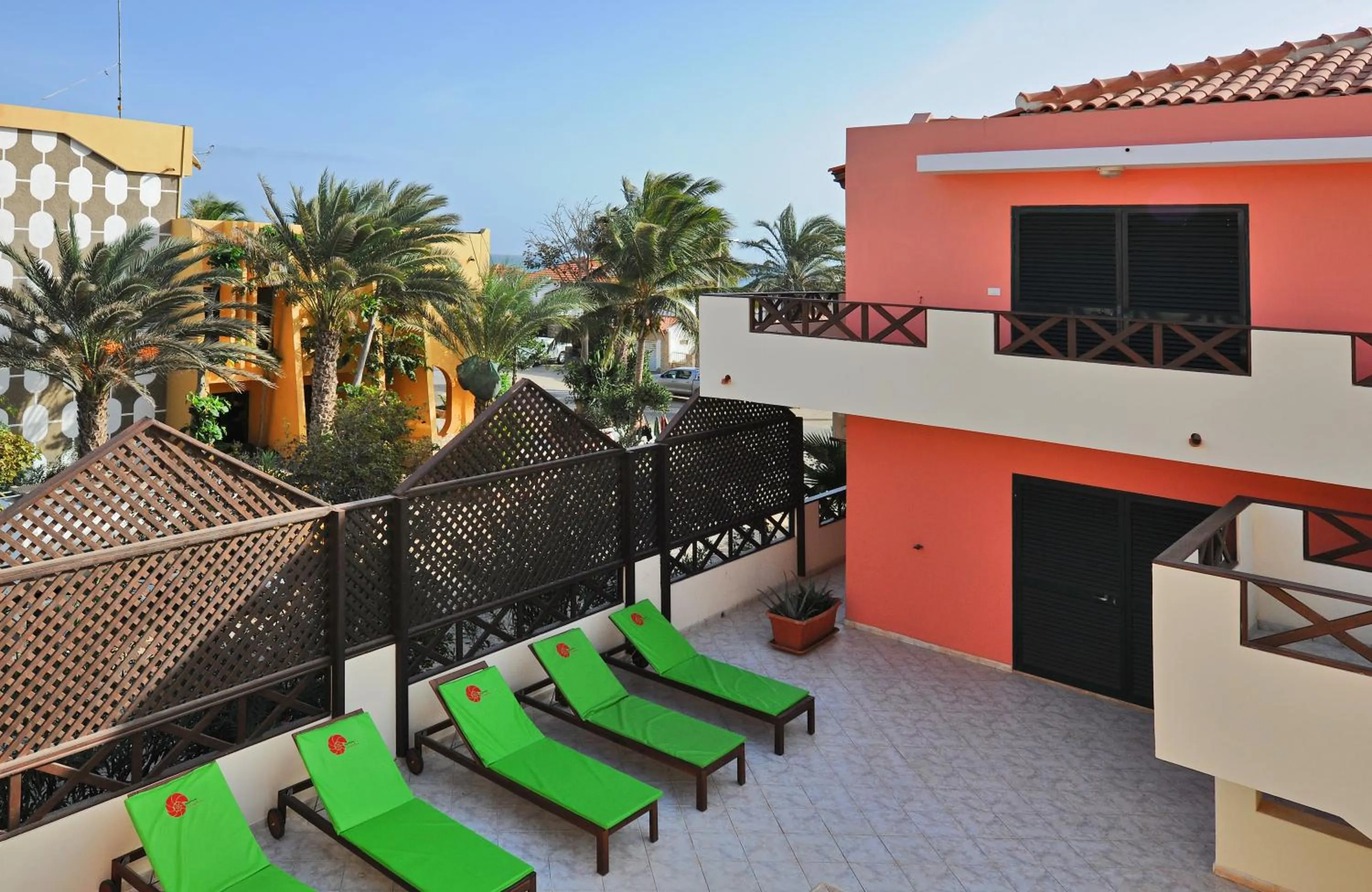 Balcony/Terrace in Nautilus Aparthotel