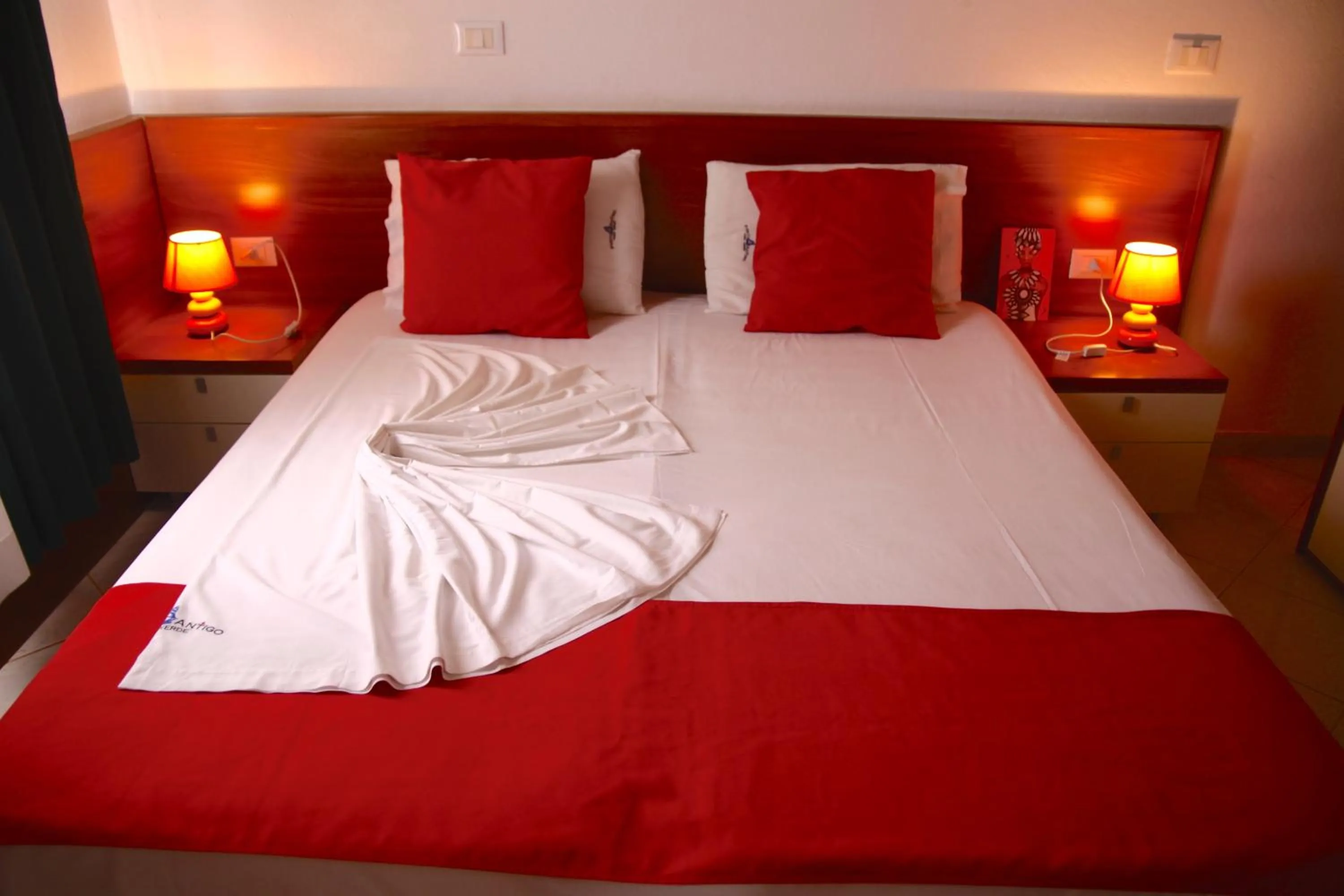 Bed in Nautilus Aparthotel