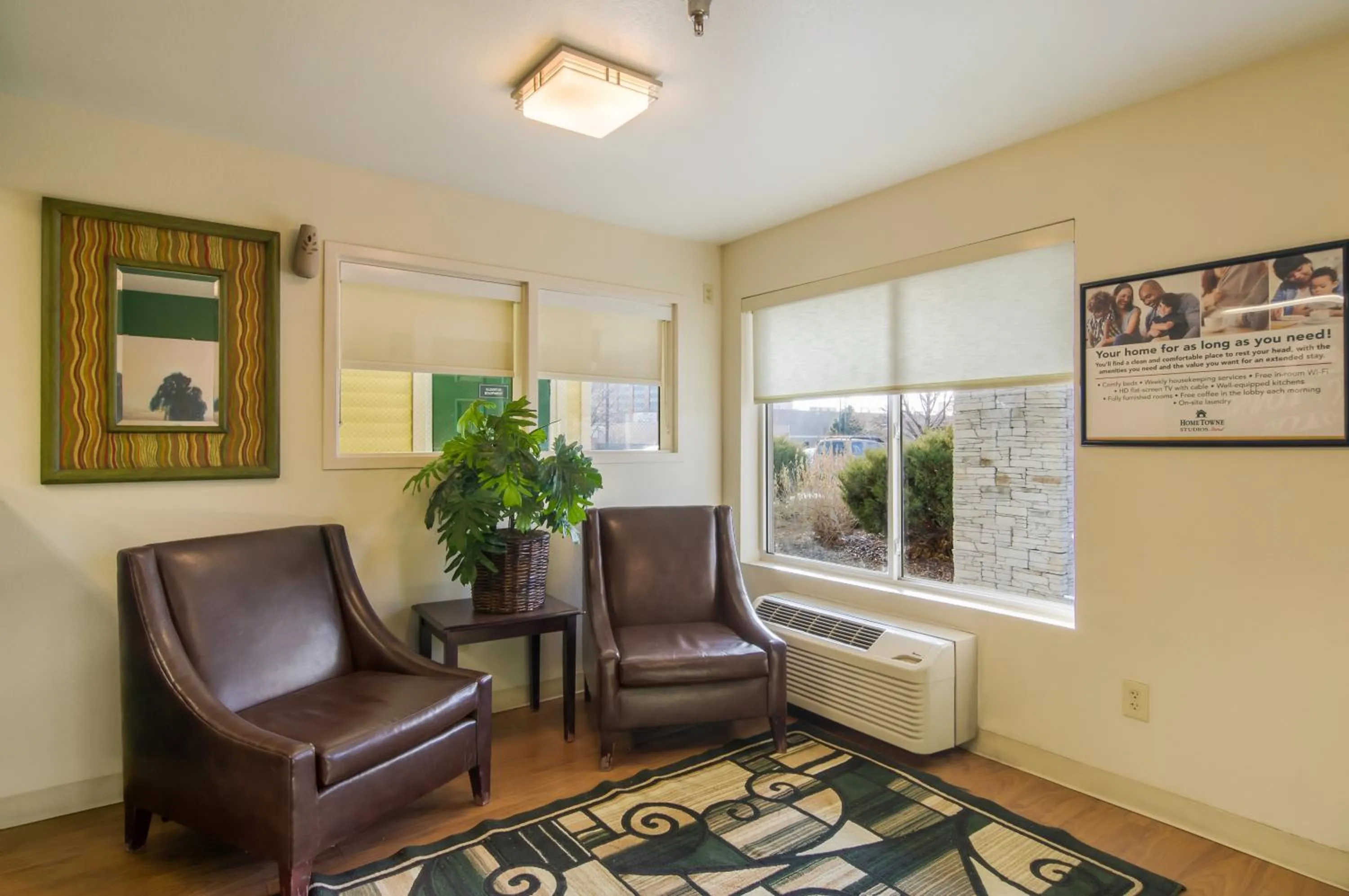 Lobby or reception in HomeTowne Studios by Red Roof Denver - Glendale/ Cherry Creek