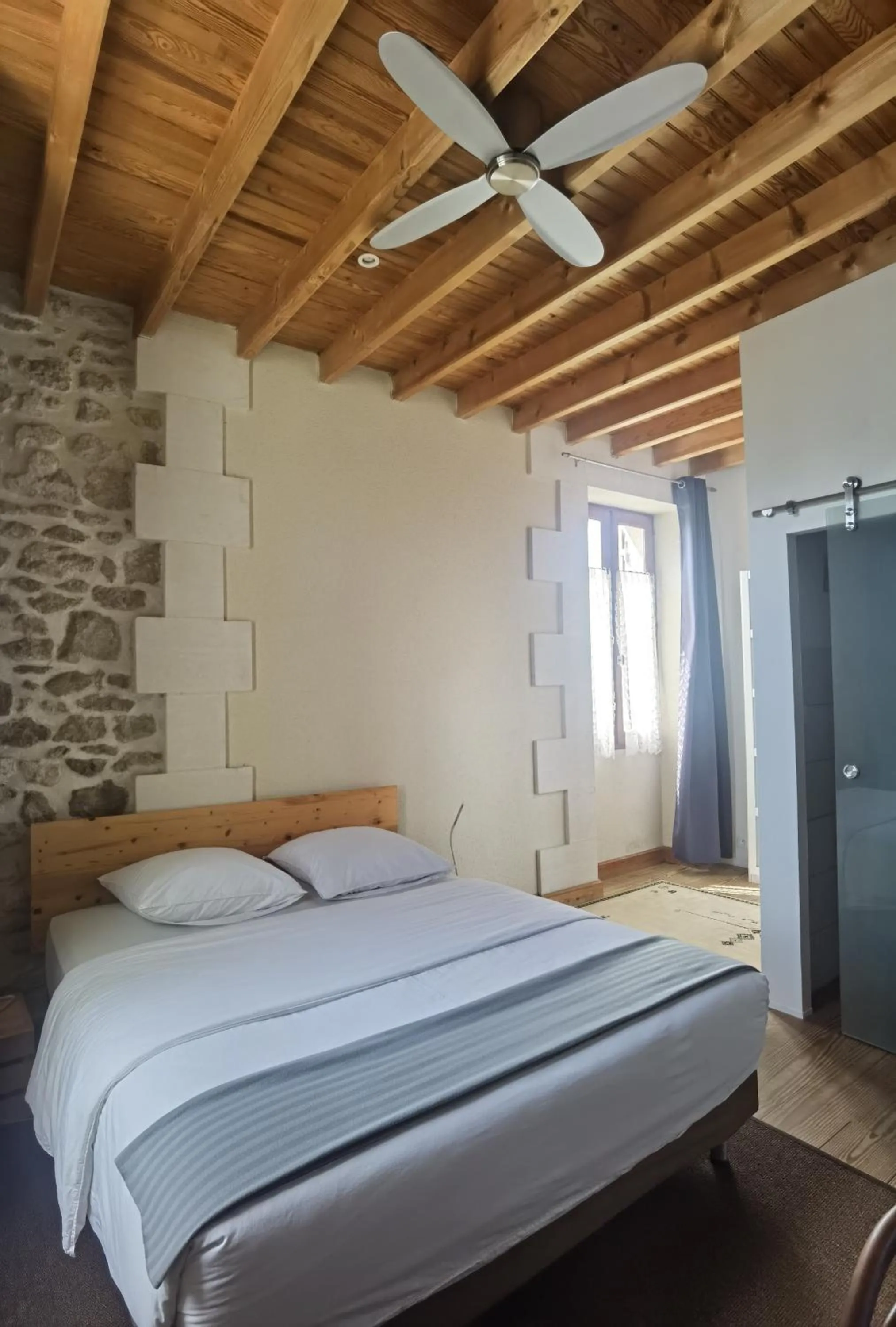 Bed in Au cœur des vignobles