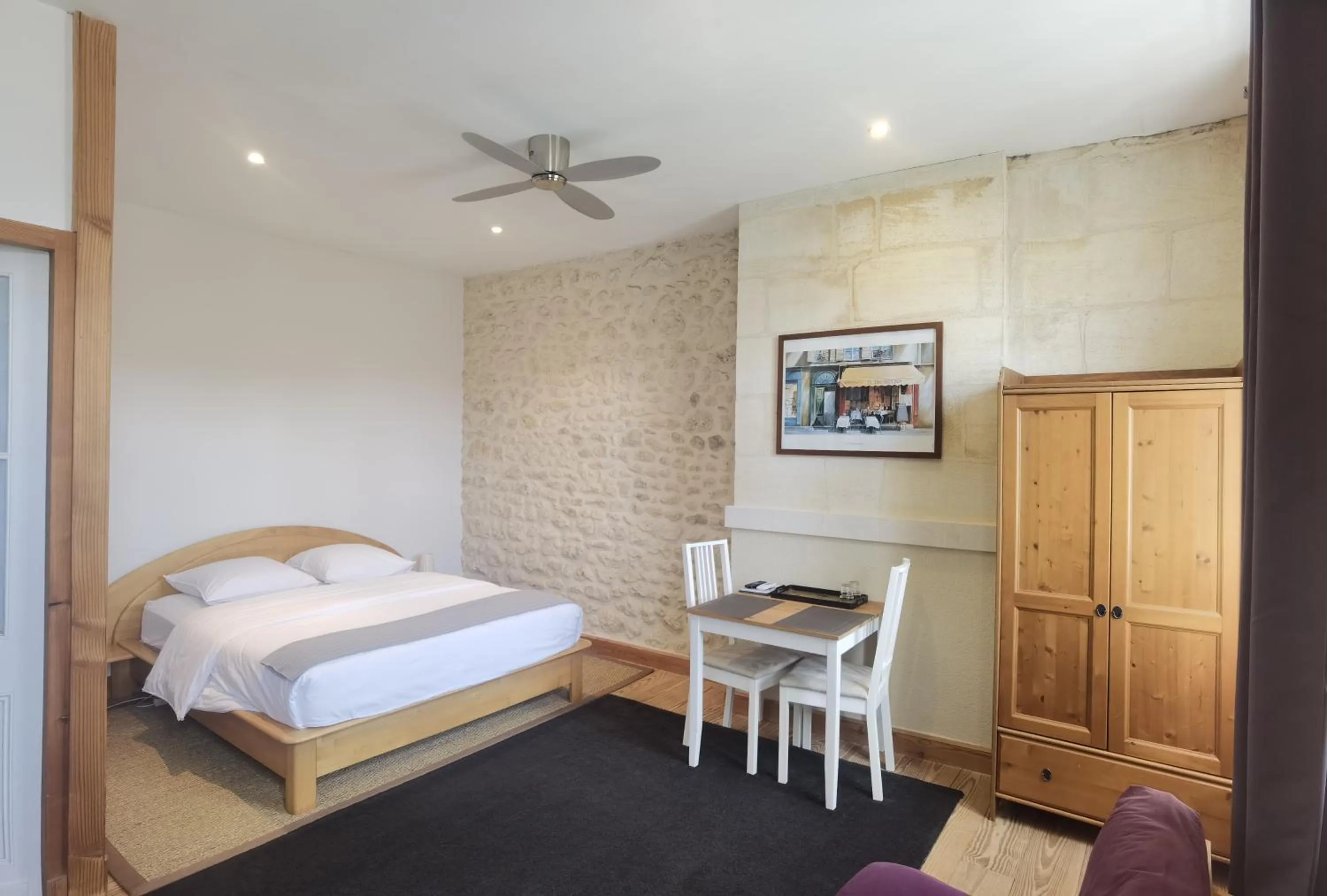 Bed in Au cœur des vignobles