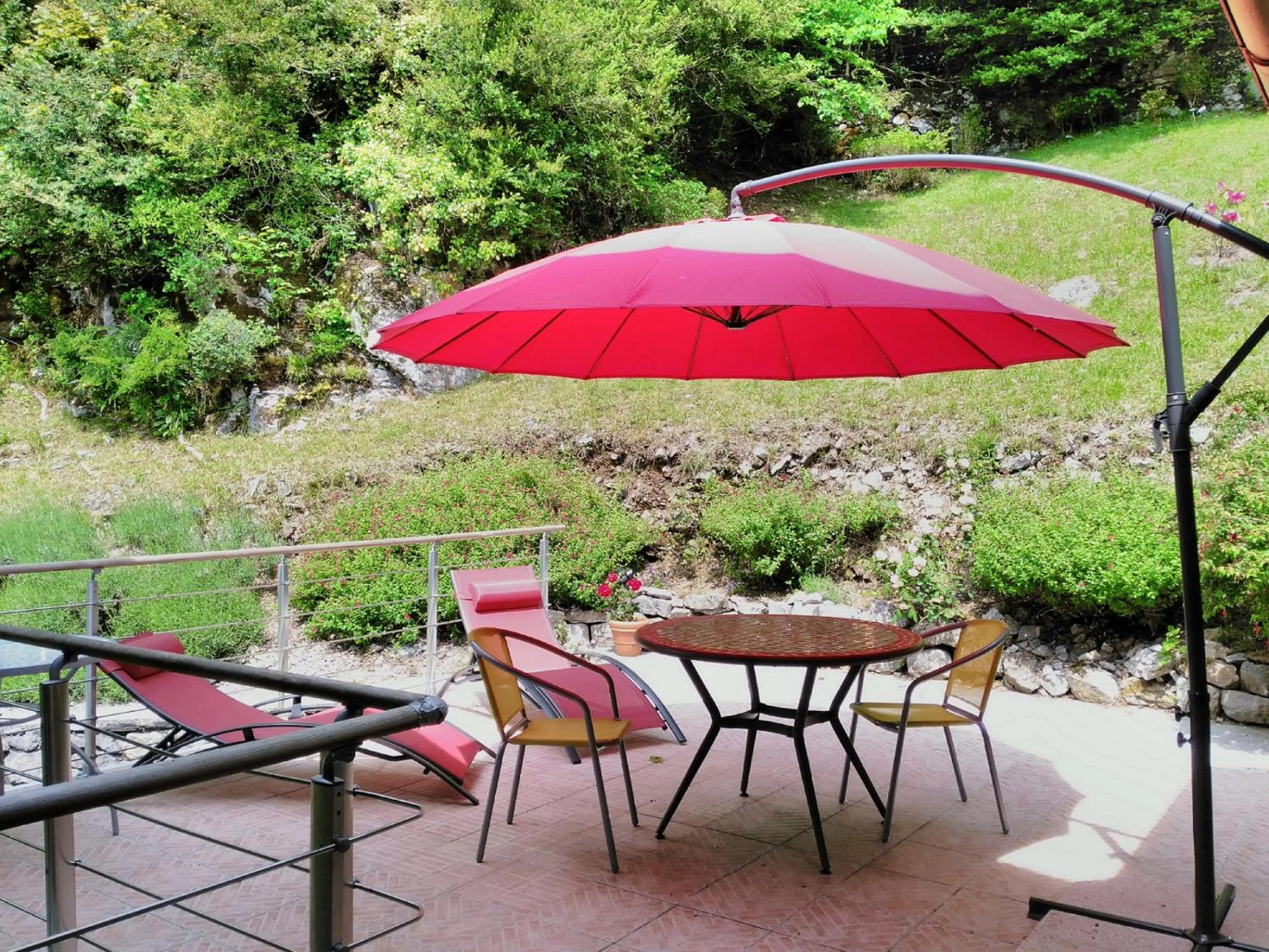 Patio in GREEN BIKE PYRENEES