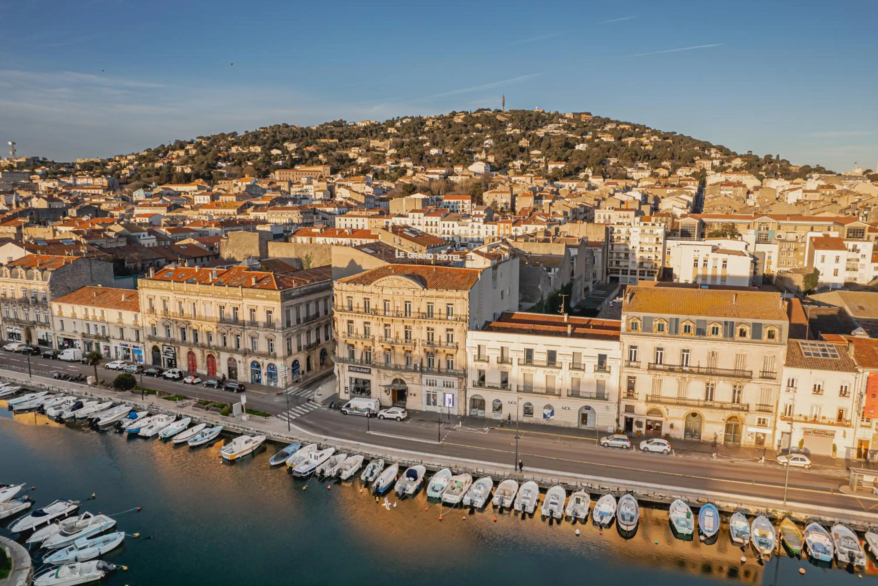 Property building in Le Grand Hotel