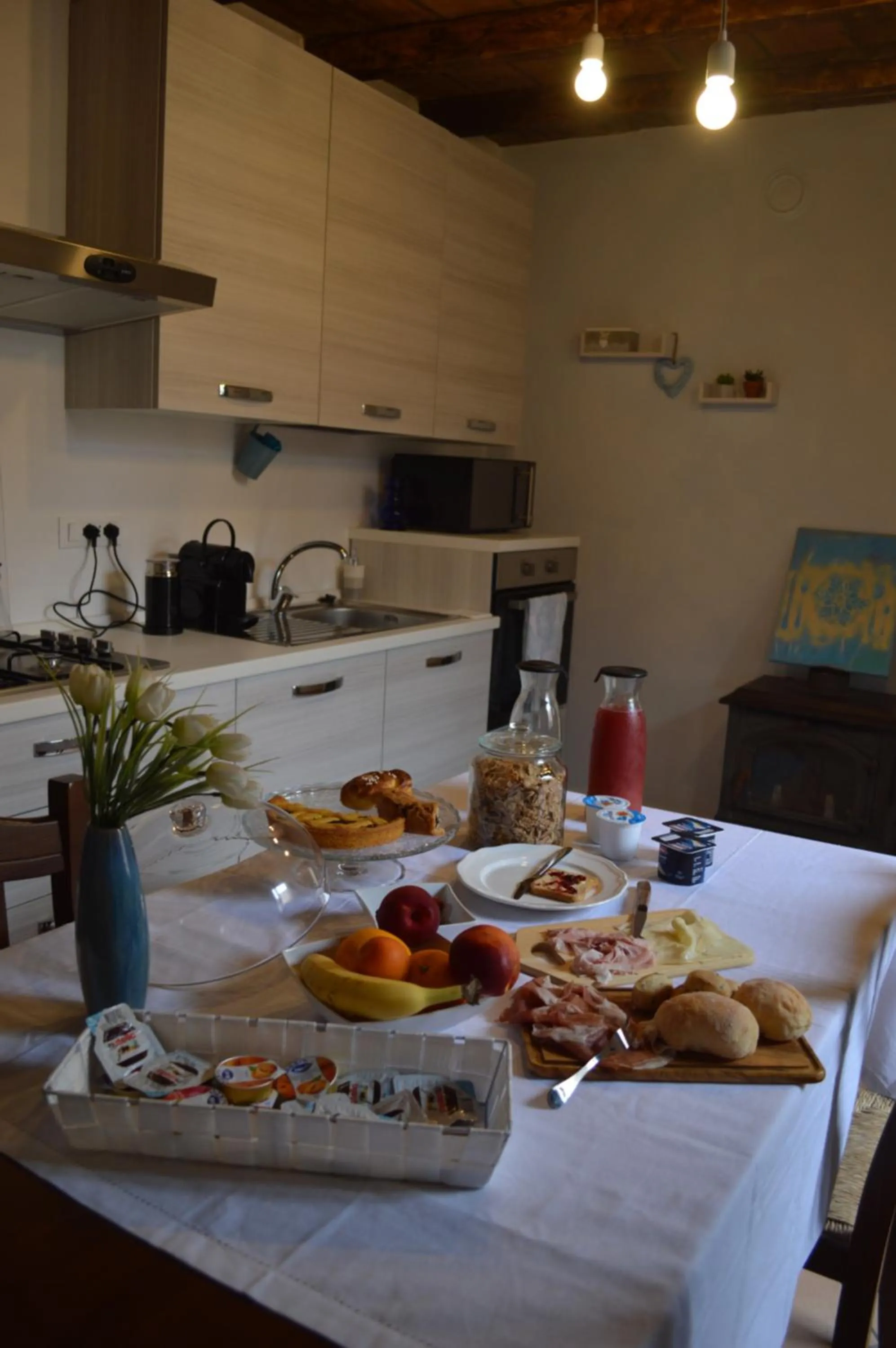 Dining area in B&B Casa Rachele