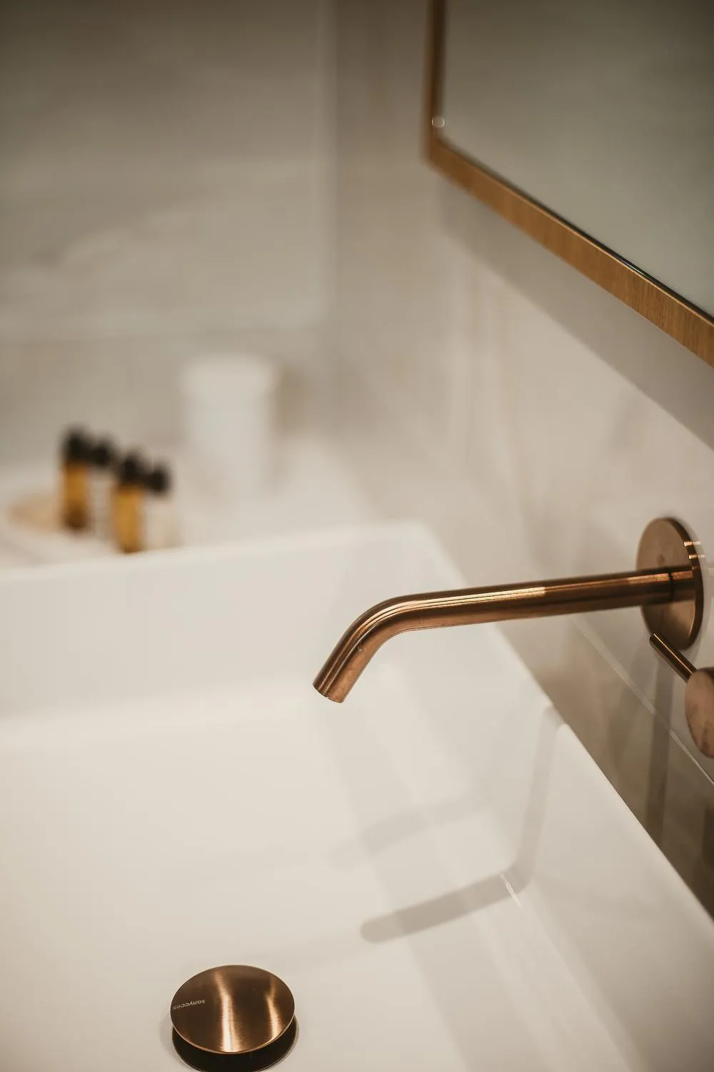 Bathroom in Hôtel La Plage 5 étoiles La Grande Motte