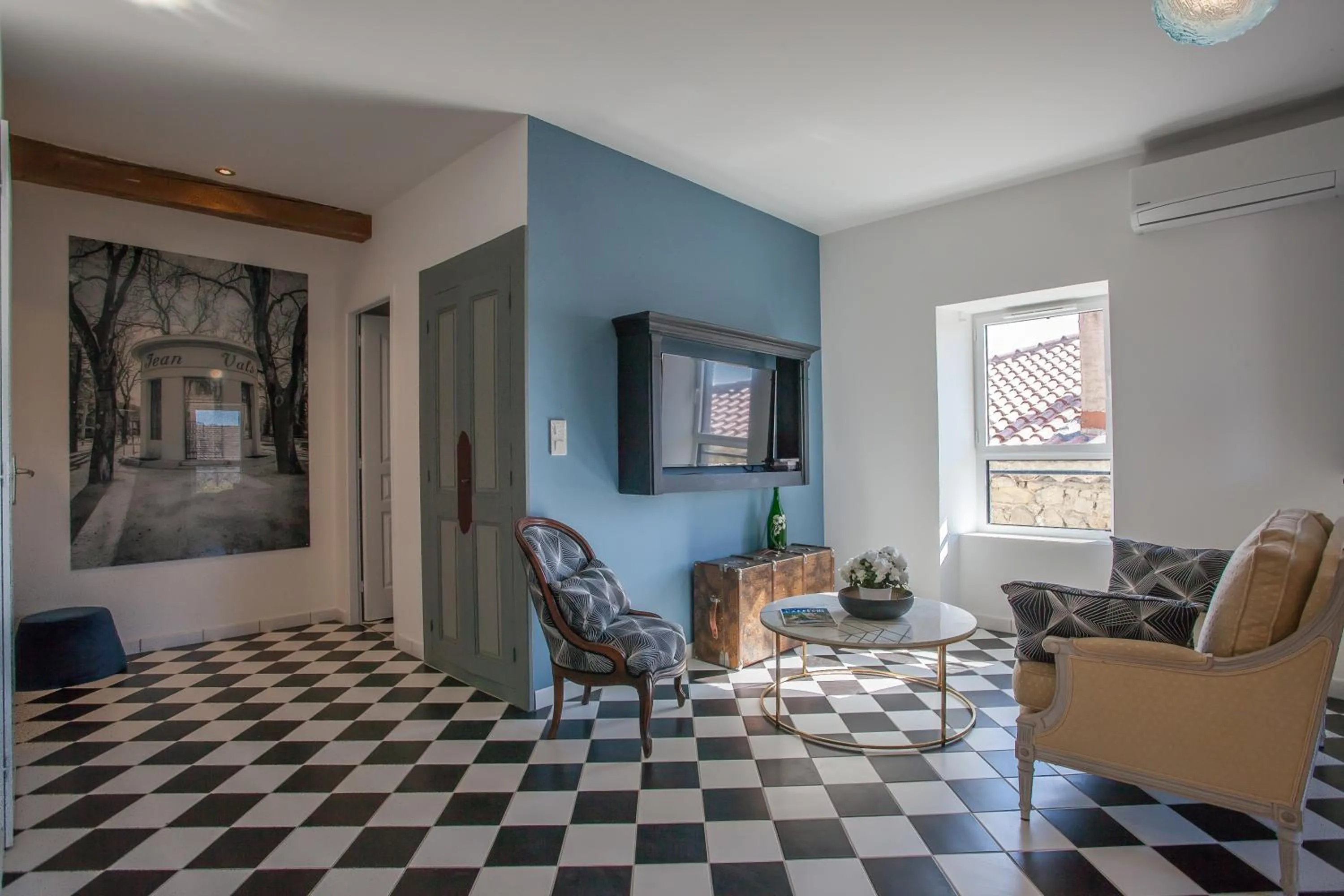 Living room in Clos Olivier de Serres