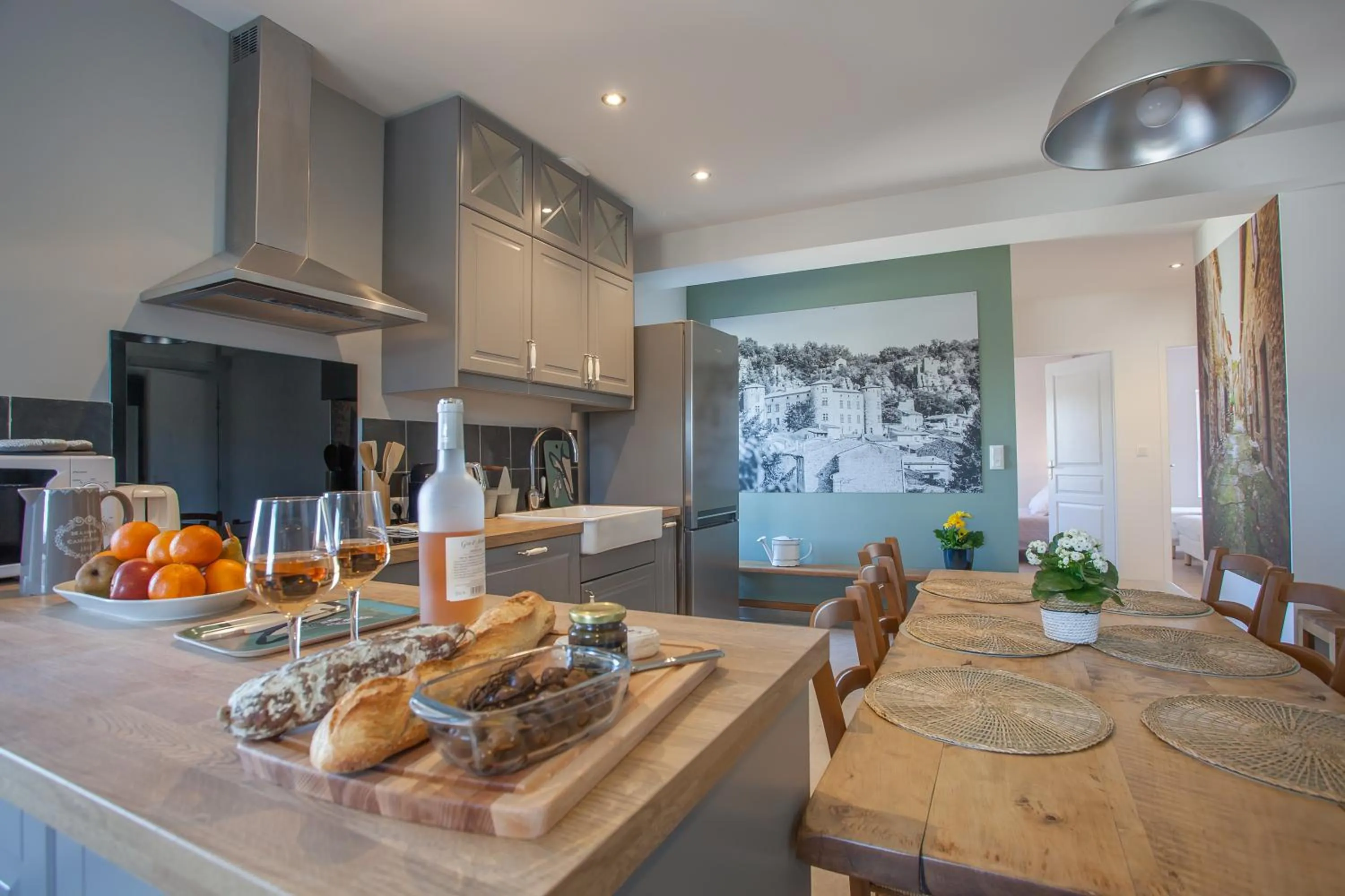 Living room in Clos Olivier de Serres
