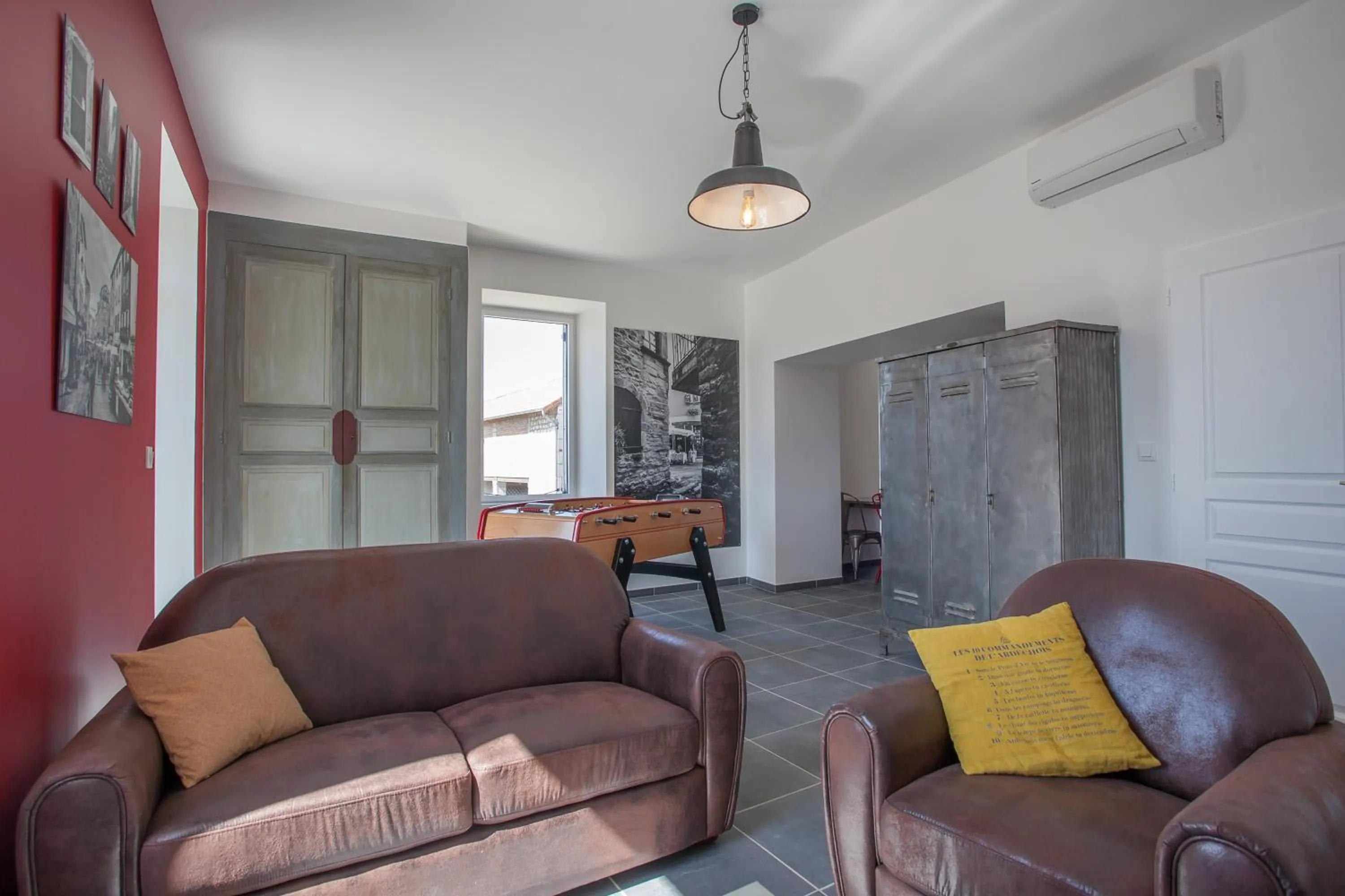 Living room in Clos Olivier de Serres