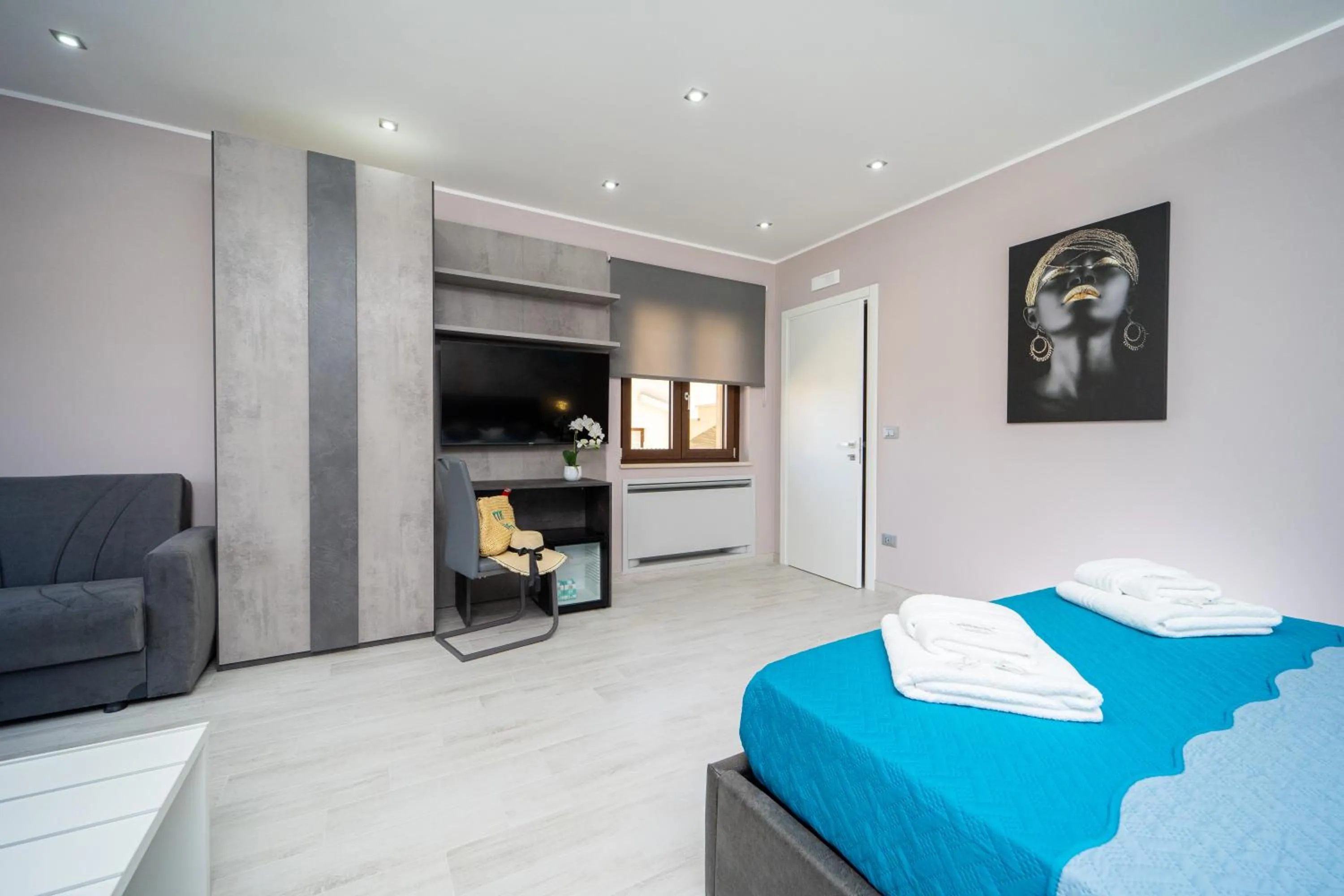 Bed in B&B Golden House & spa