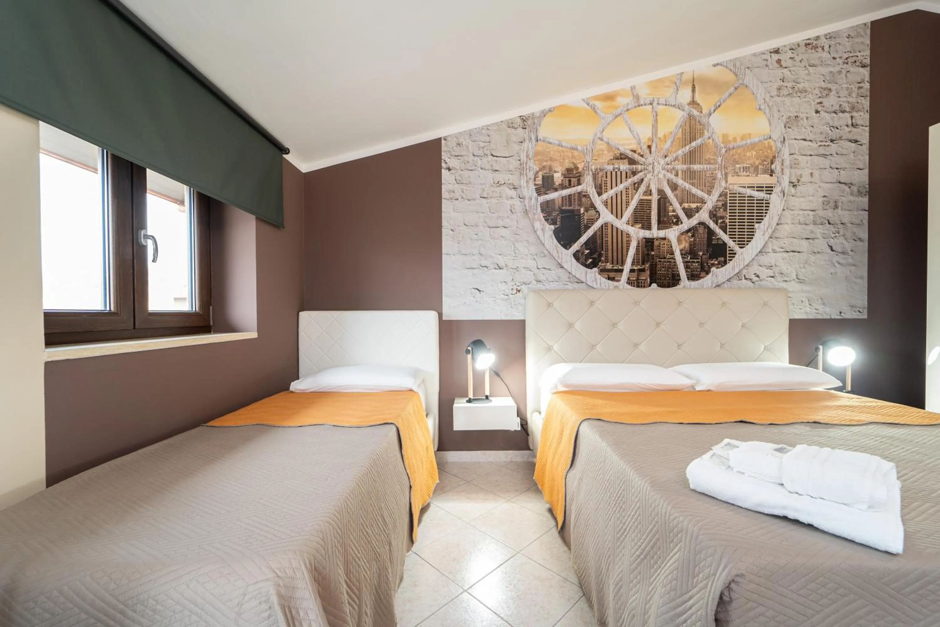 Bed in B&B Golden House & spa