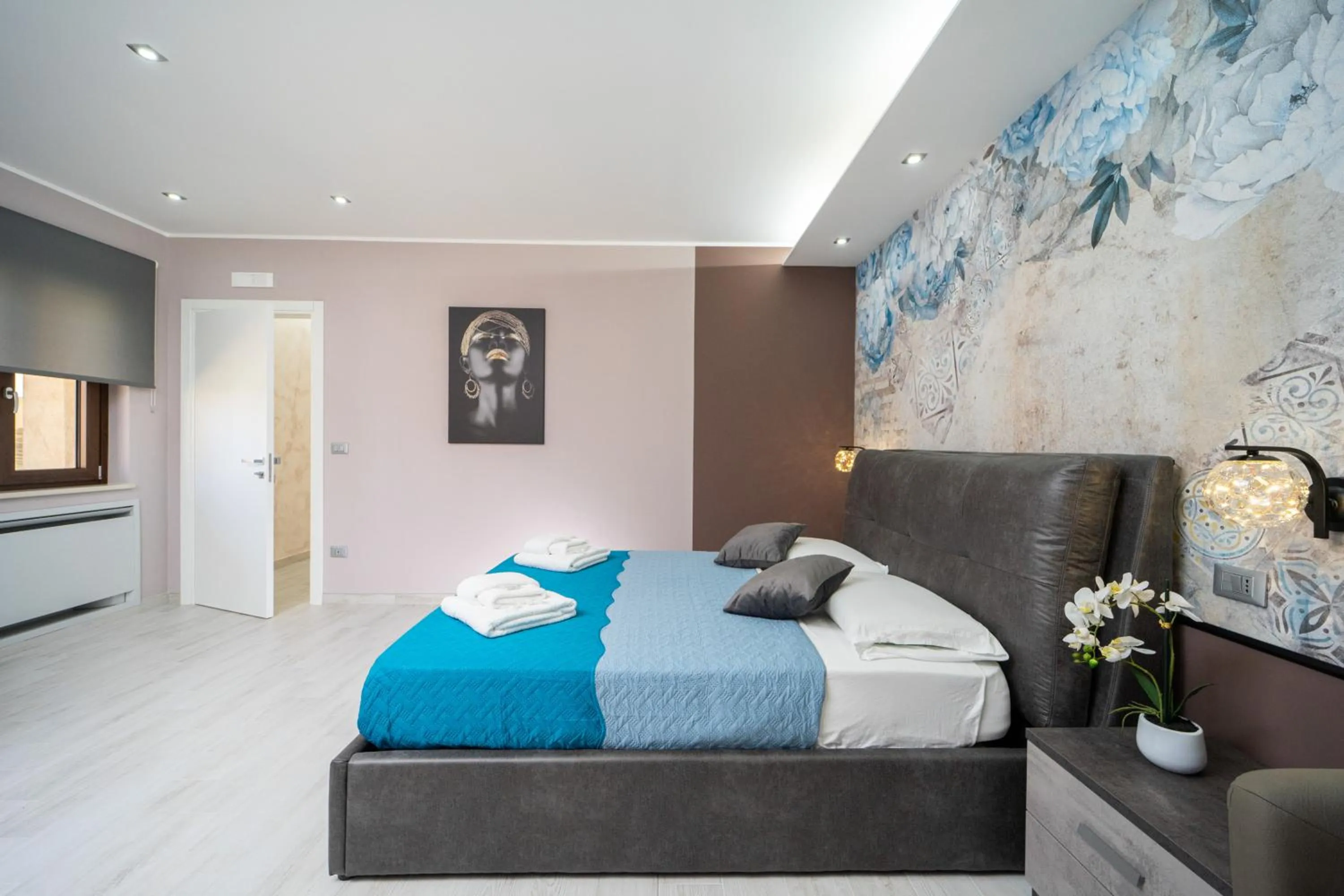 Bed in B&B Golden House & spa