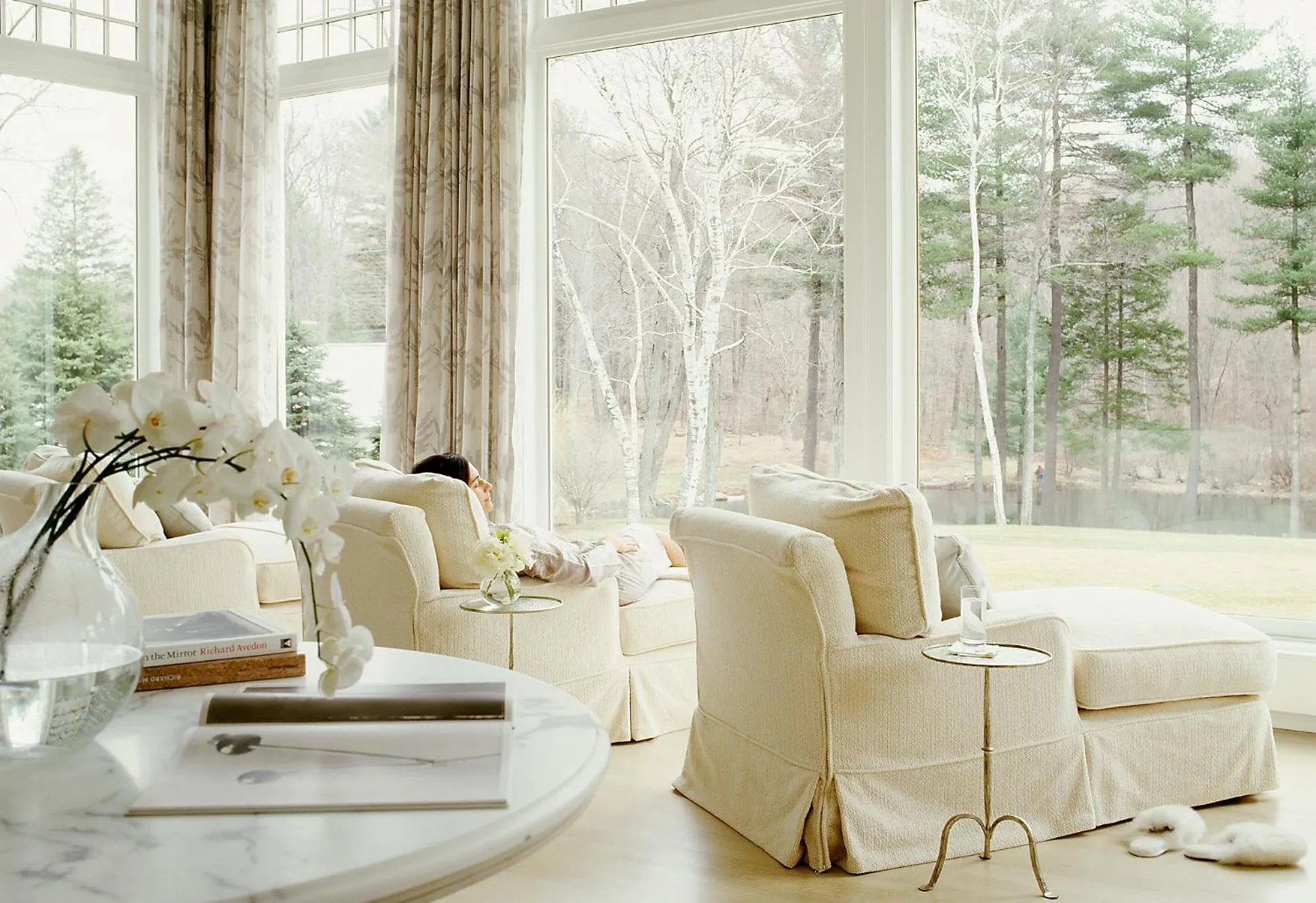 Seating area in The Mayflower Inn & Spa, Auberge Collection