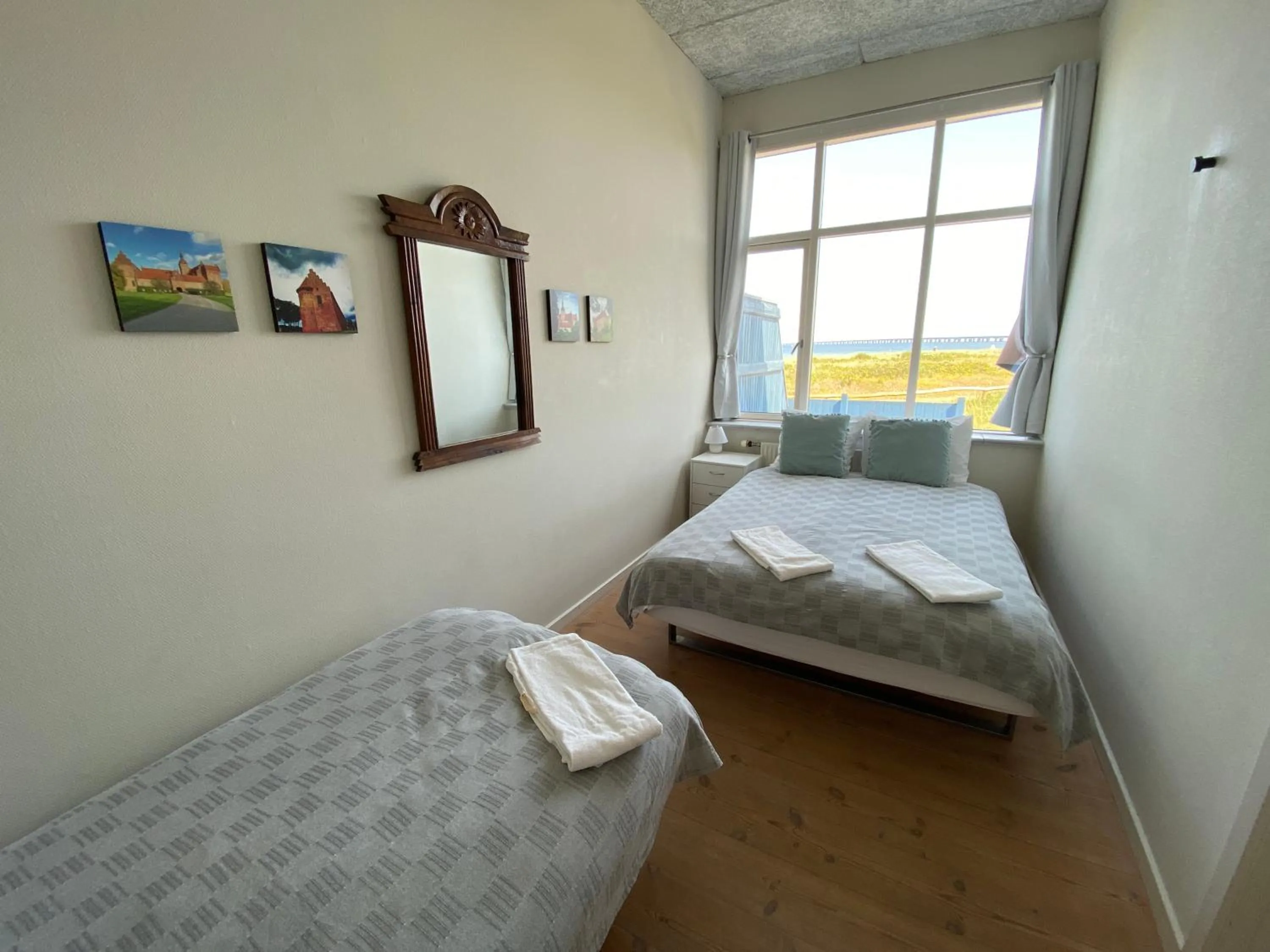 Bed in Skærven Beachfront Apartments and Cottage