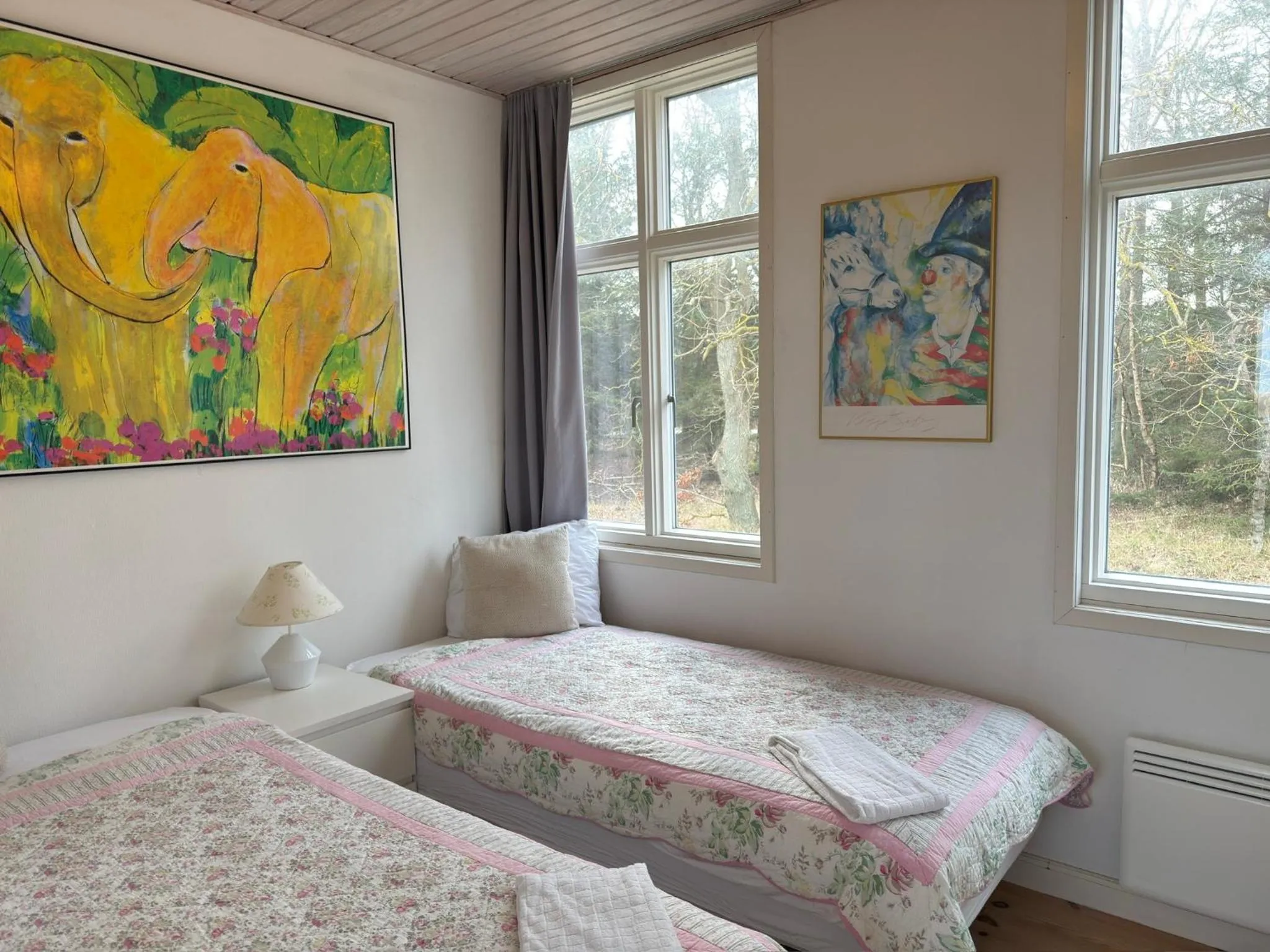 Bed in Skærven Beachfront Apartments and Cottage