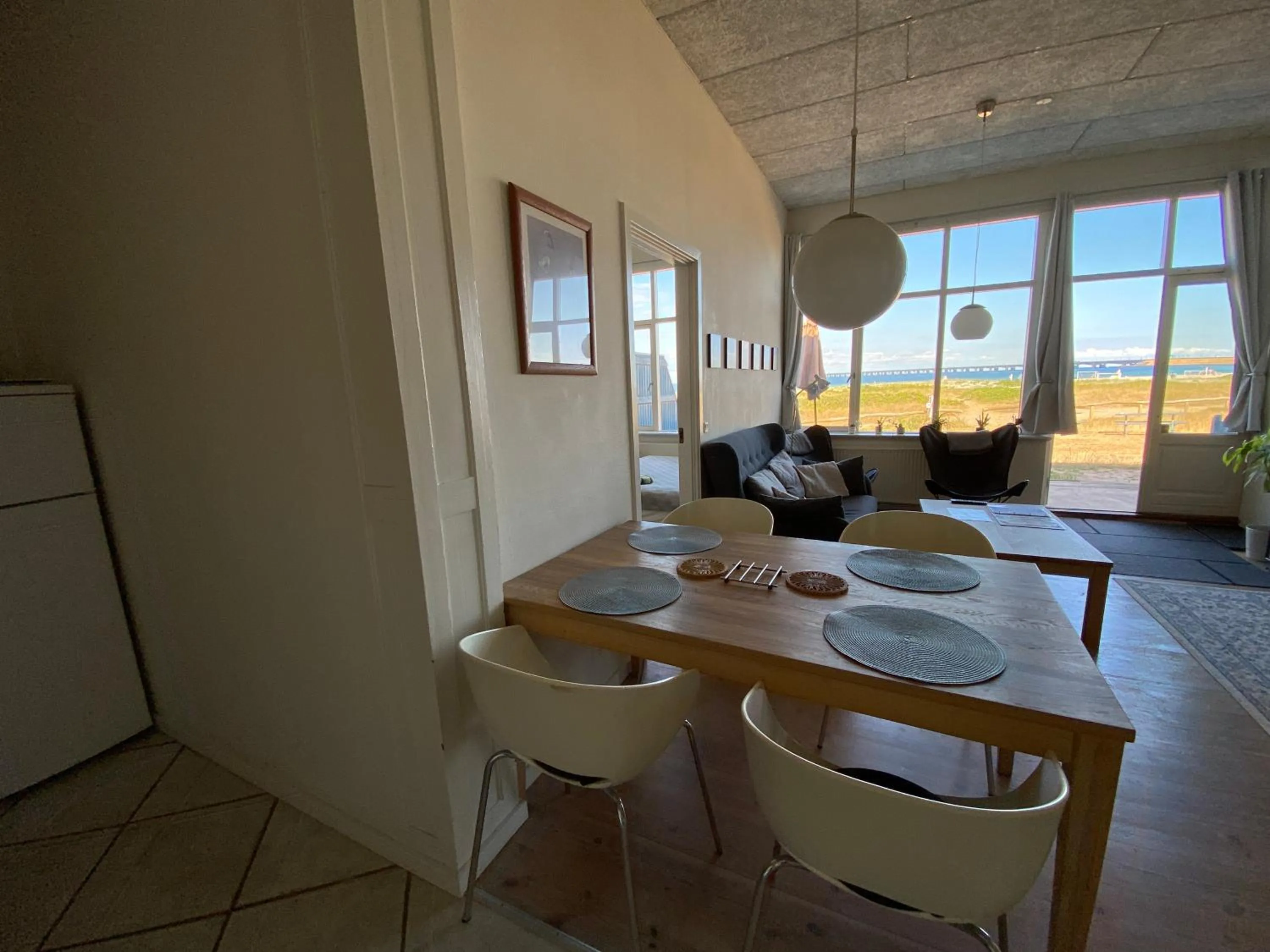 Living room in Skærven Beachfront Apartments and Cottage