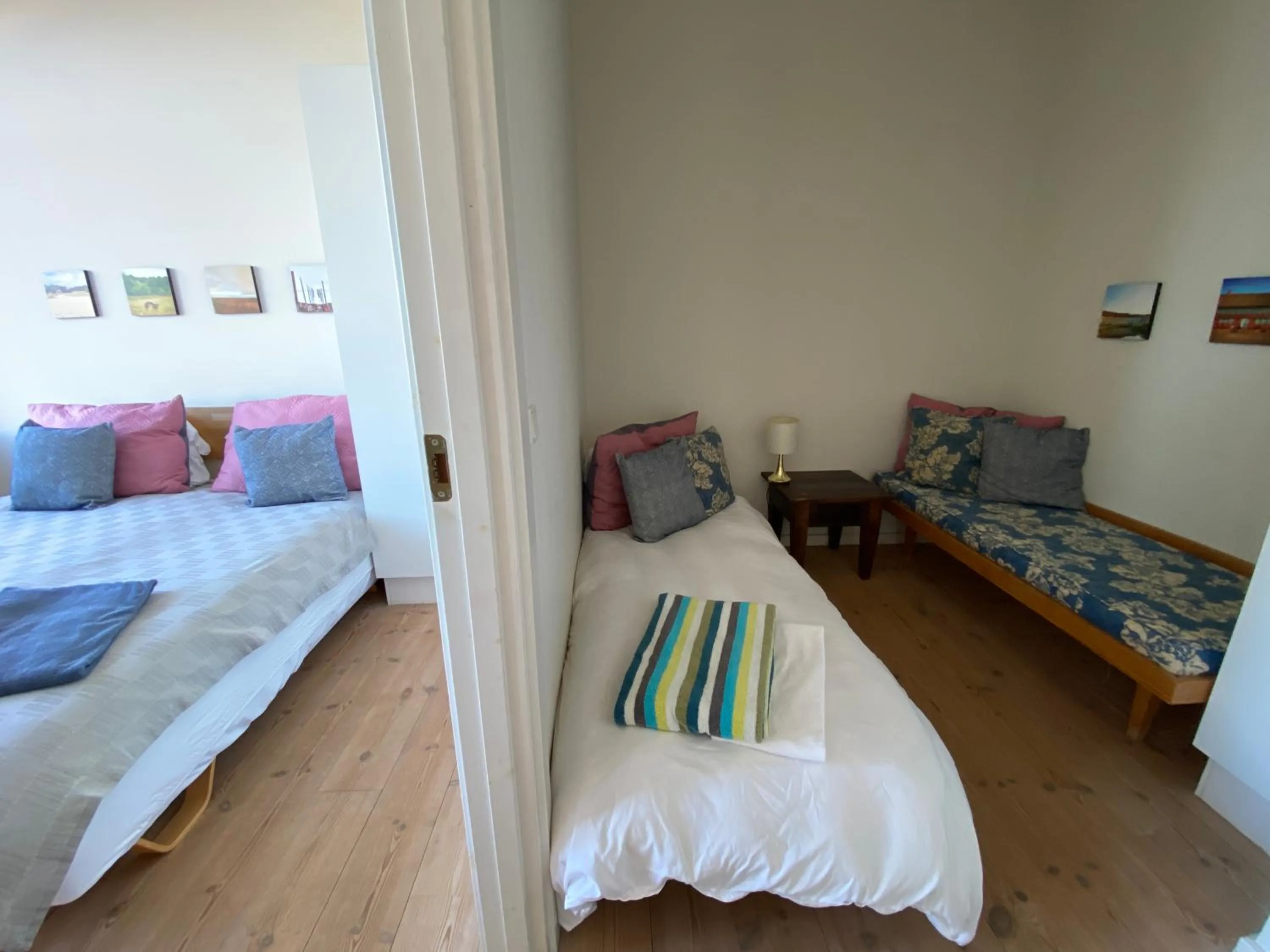 Bed in Skærven Beachfront Apartments and Cottage