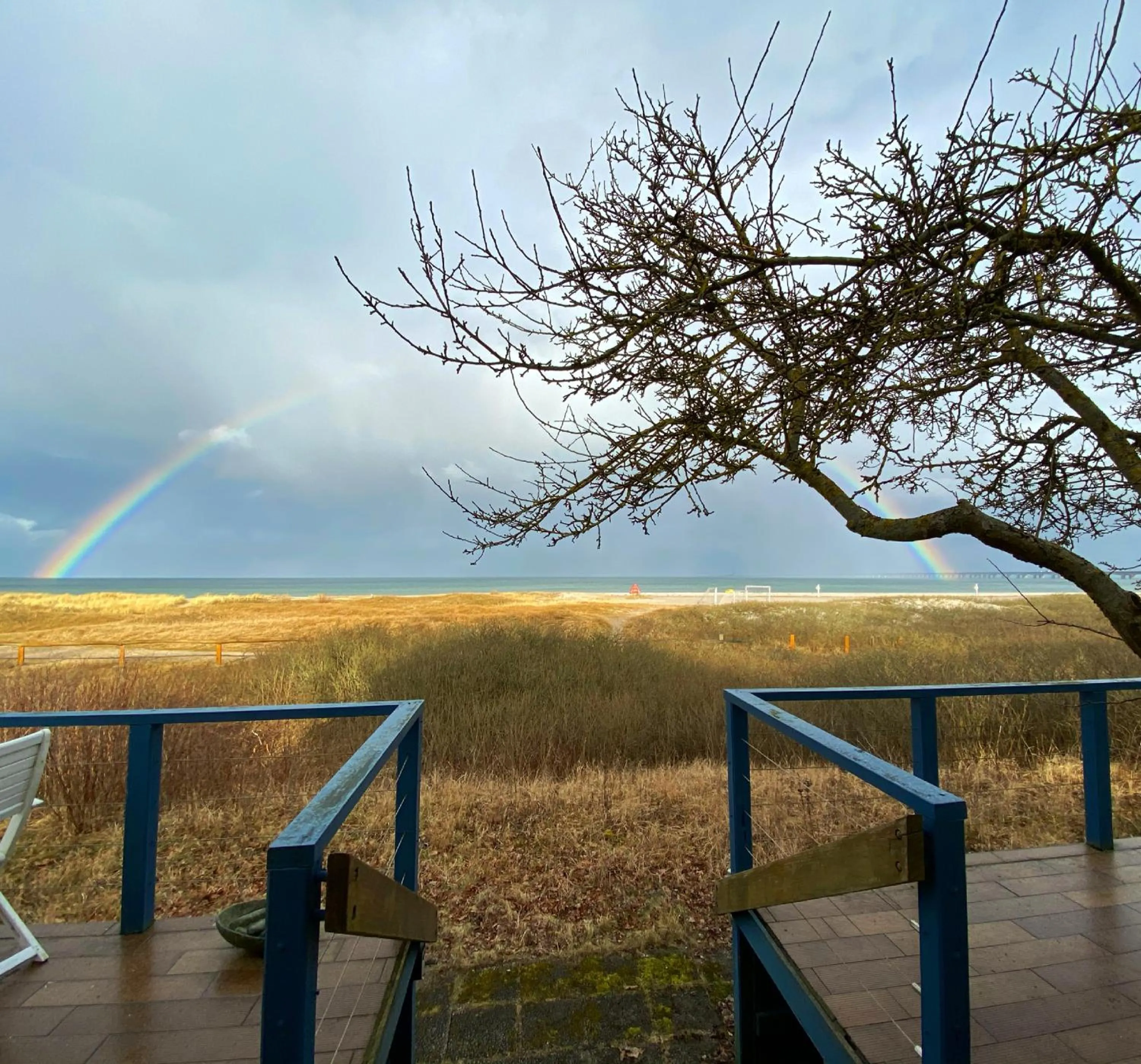 Natural landscape in Skærven Beachfront Apartments and Cottage