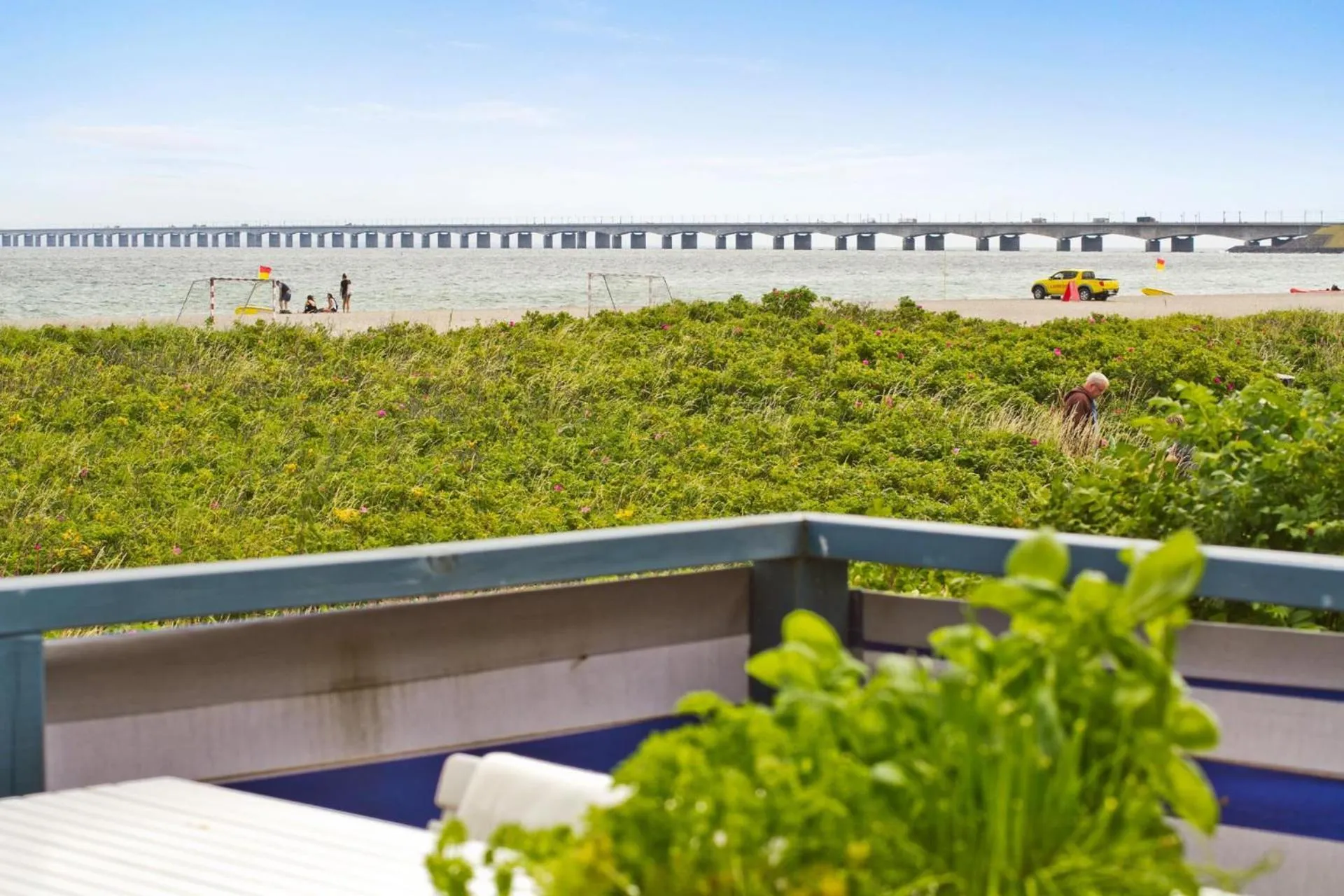 Balcony/Terrace in Skærven Beachfront Apartments and Cottage