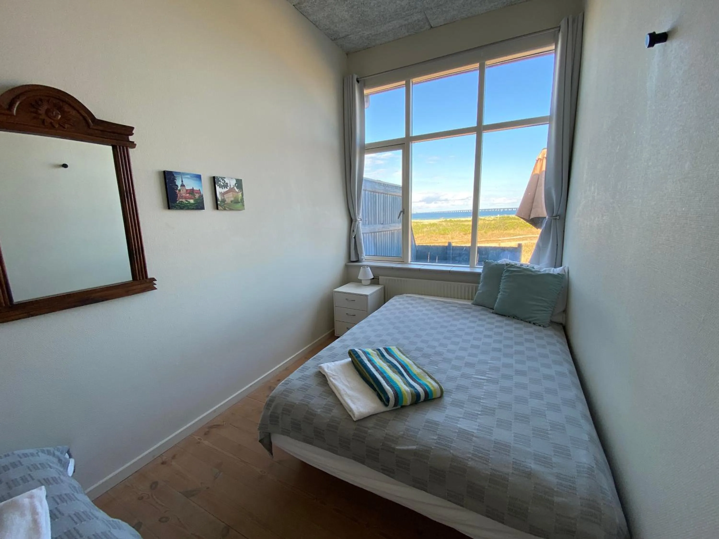 Bed in Skærven Beachfront Apartments and Cottage