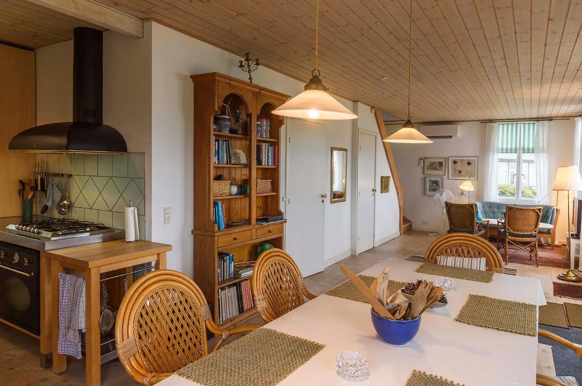 Living room in Skærven Beachfront Apartments and Cottage