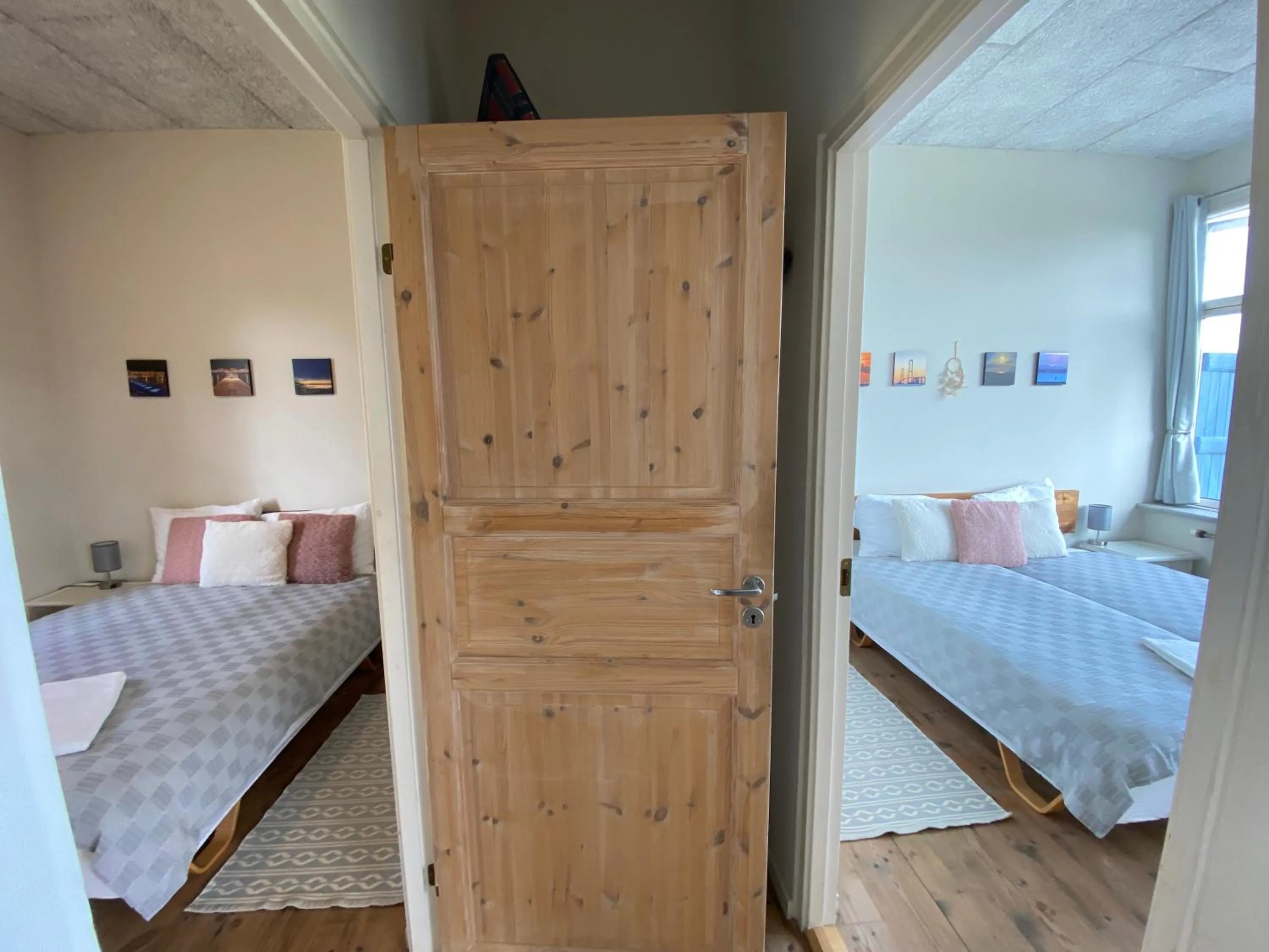 Bed in Skærven Beachfront Apartments and Cottage