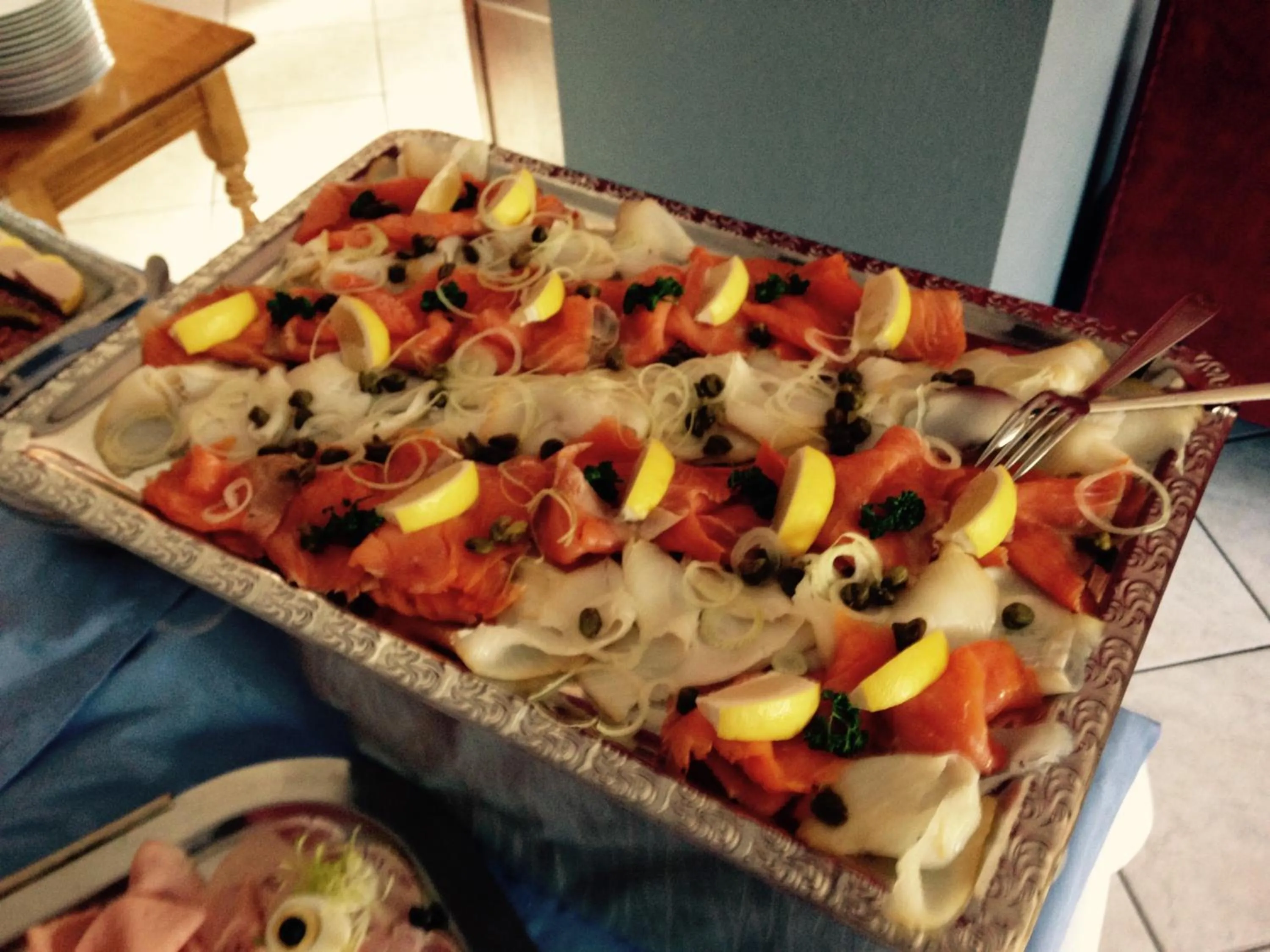 Food in Hotel Restaurant De La Canner