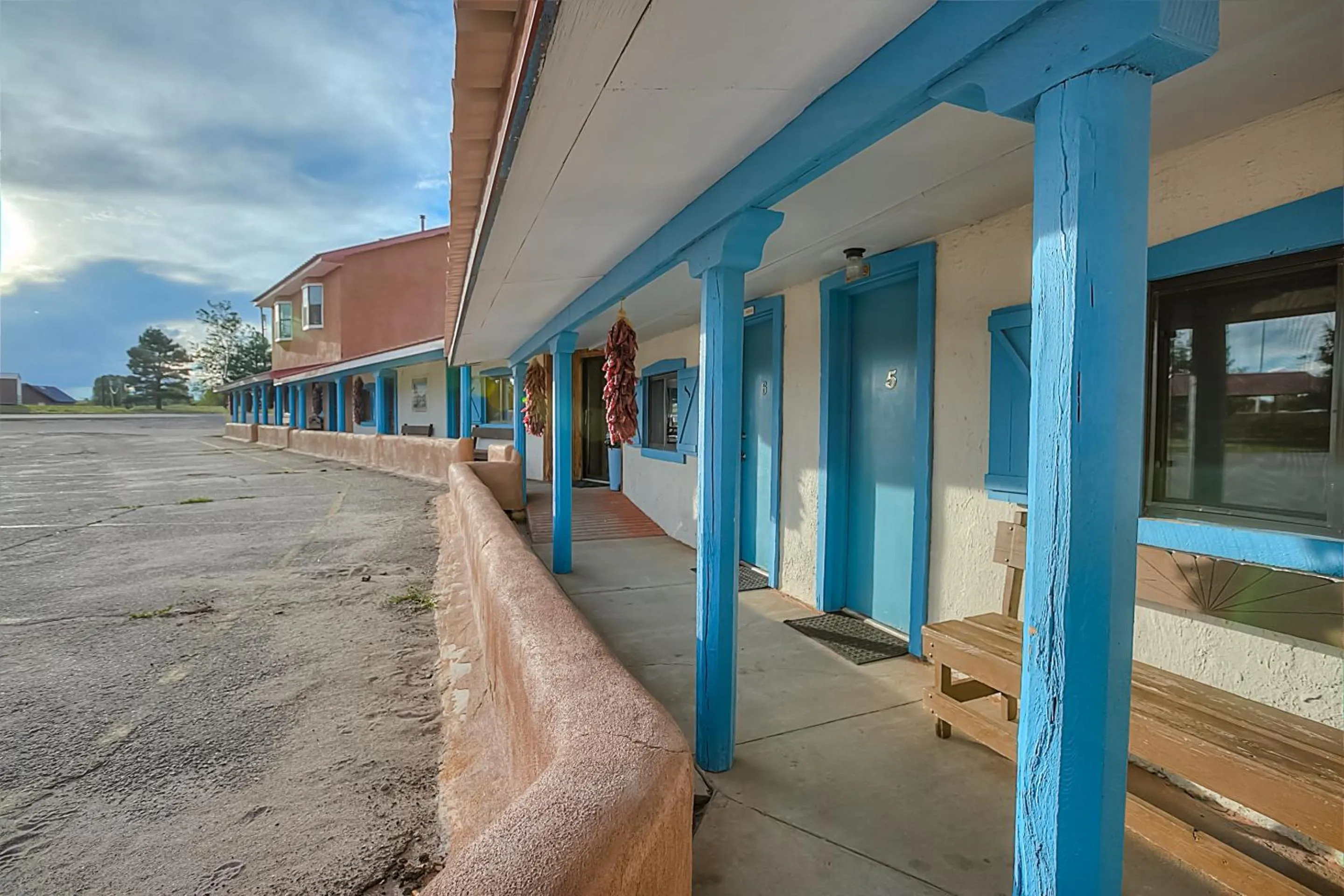 Property building in Chama Trails Motel