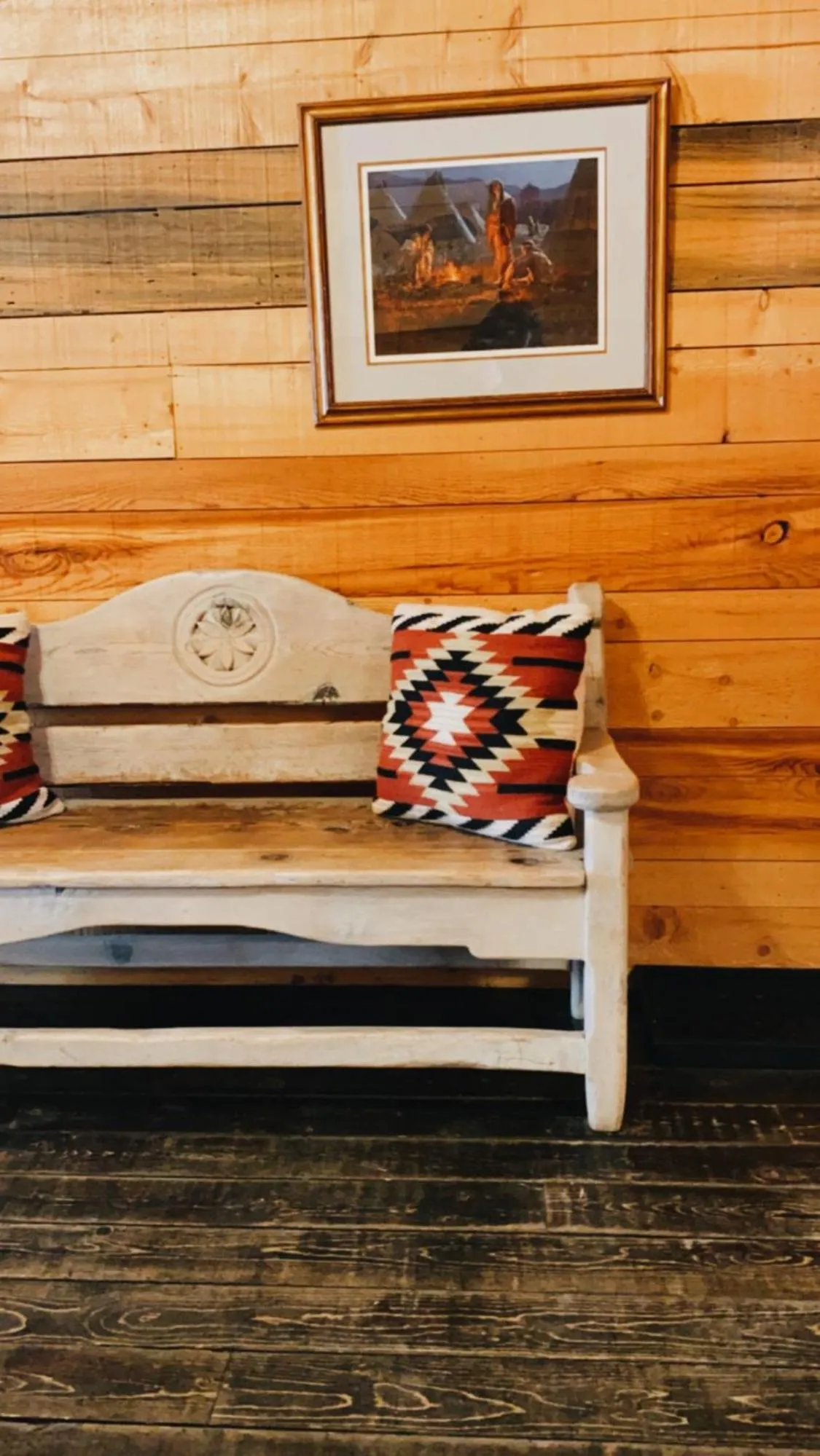 Seating area in Chama Trails Motel