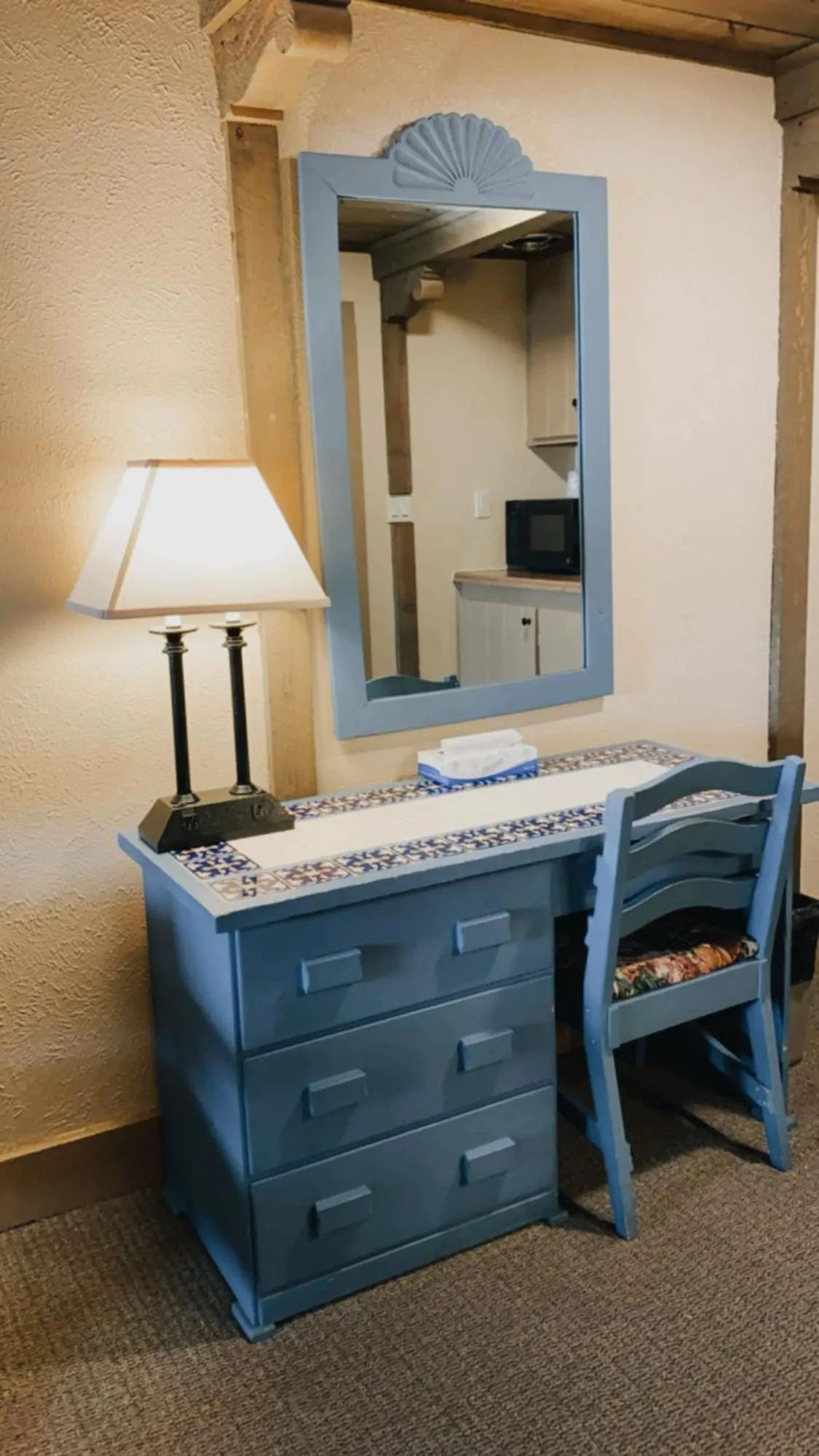 Seating area in Chama Trails Motel