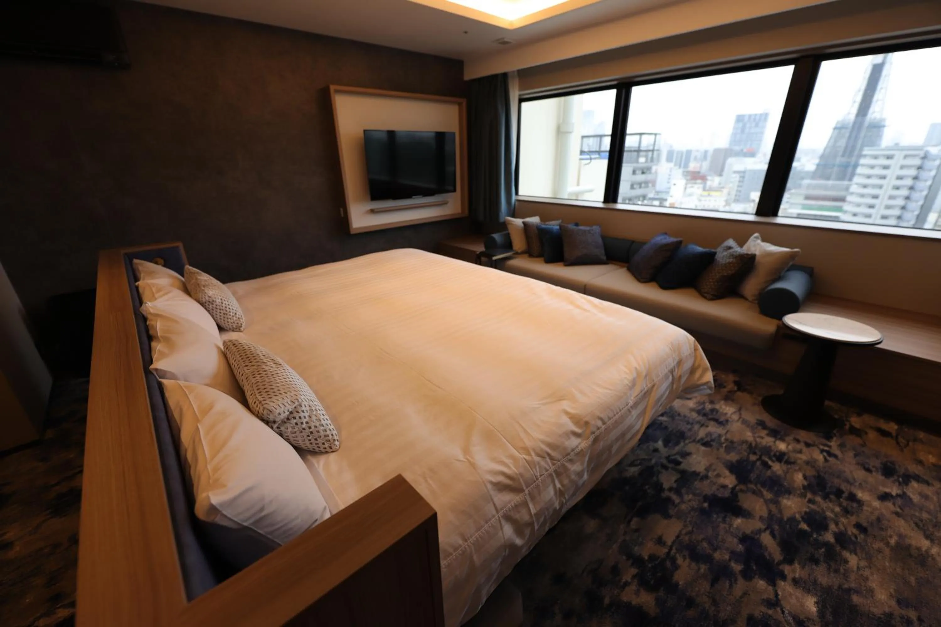 Bed in Spa World HOTEL&RESORT