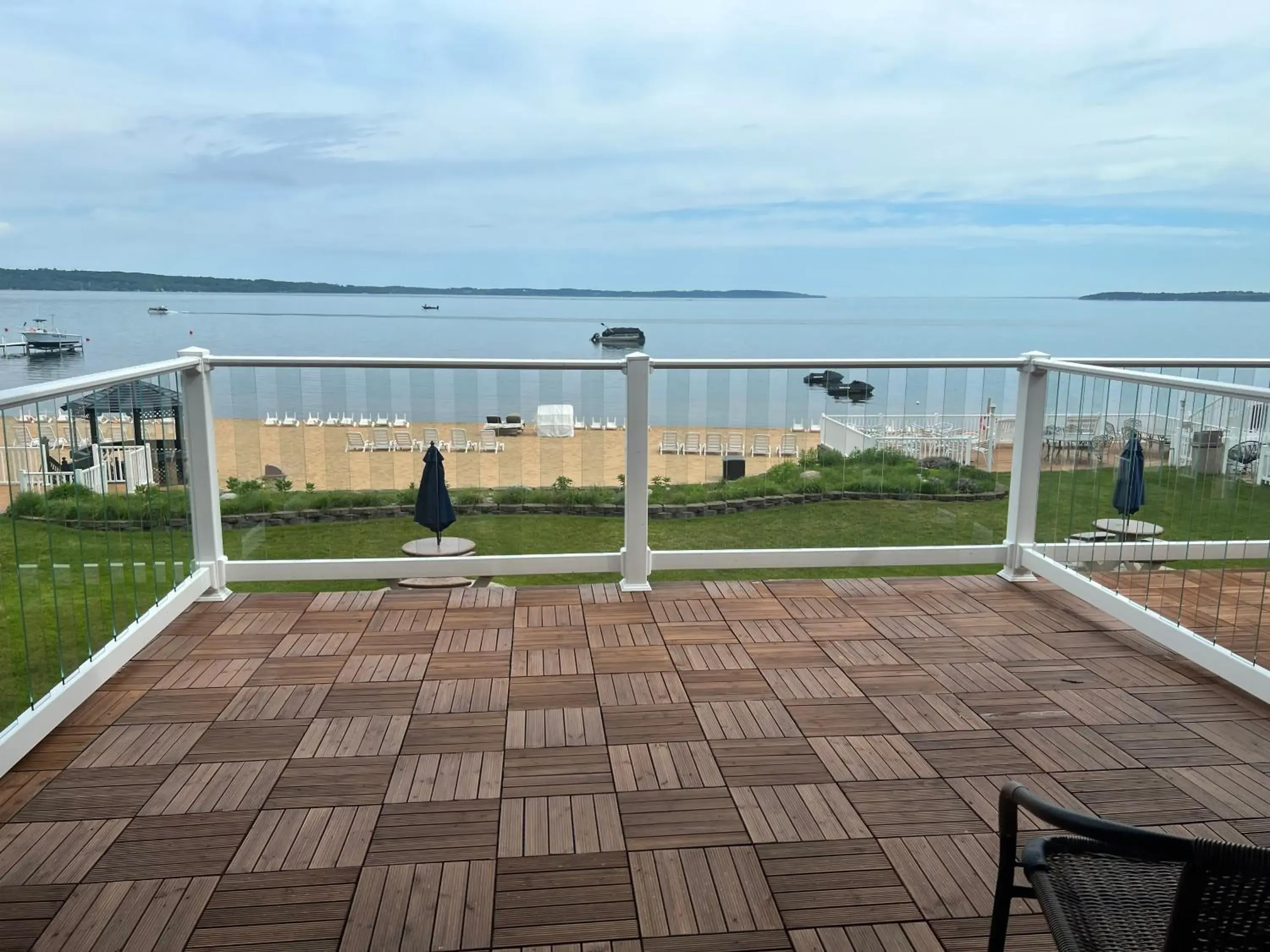 Beach View Balcony Deluxe King in The Beach Haus - Traverse City Beach View Balcony Deluxe King in The Beach Haus - Traverse City