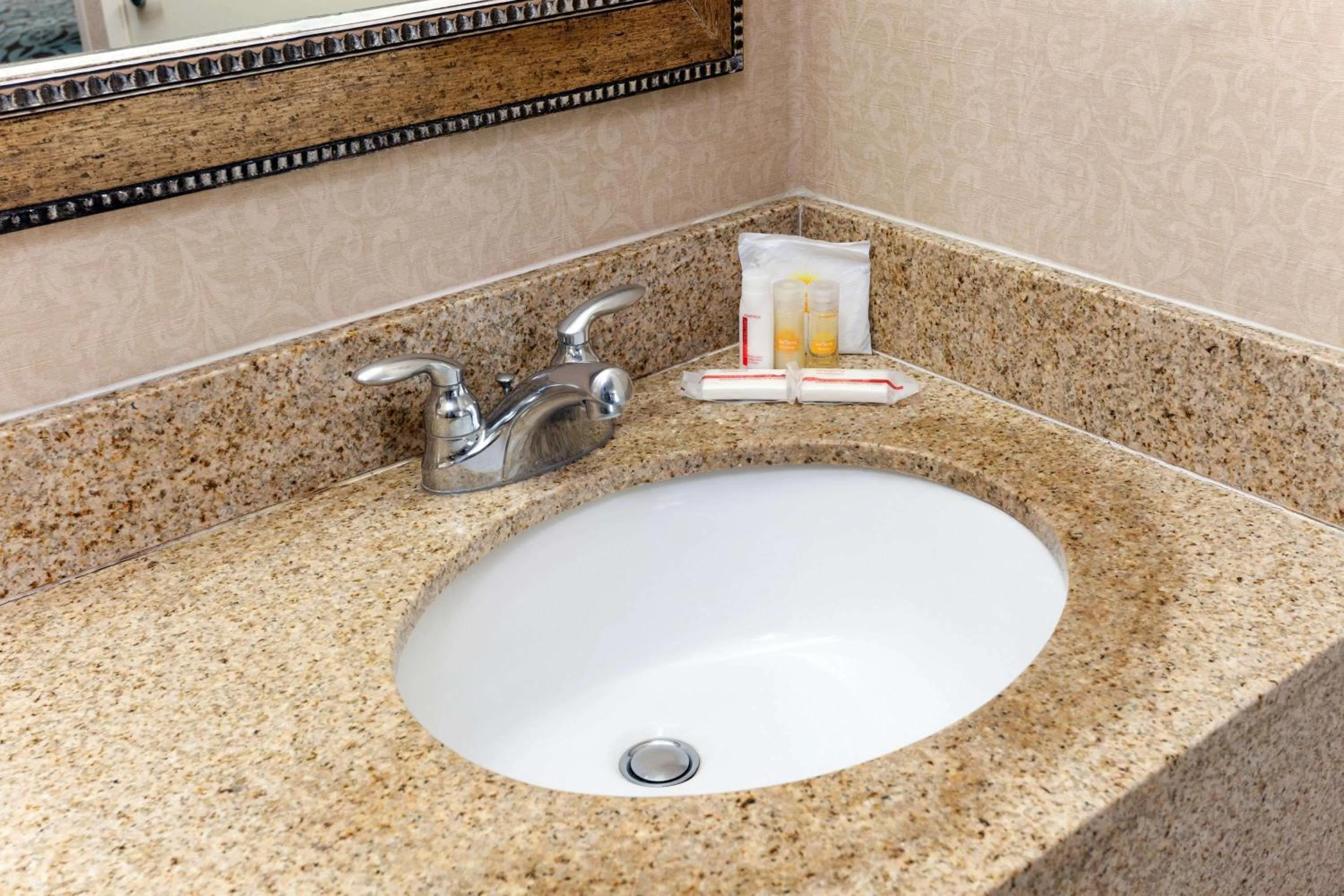 Bathroom in Days Inn by Wyndham Alhambra CA