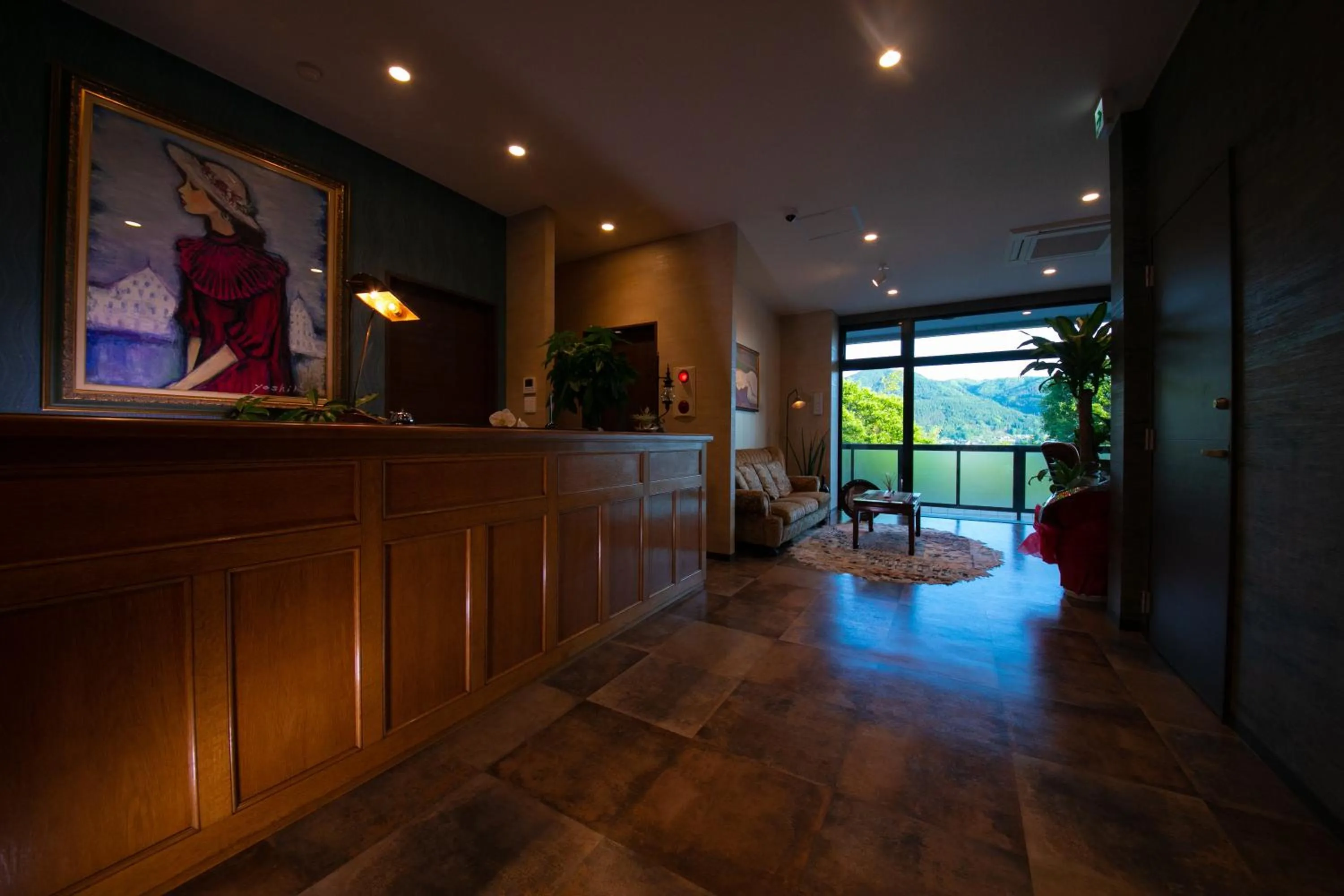 Lobby or reception in Hanare-no-Yado Yufuin ZEN