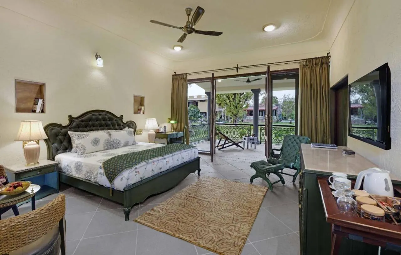 Bedroom, Bed in Vatsalya Vihar - A Luxury Pool Villas Resort