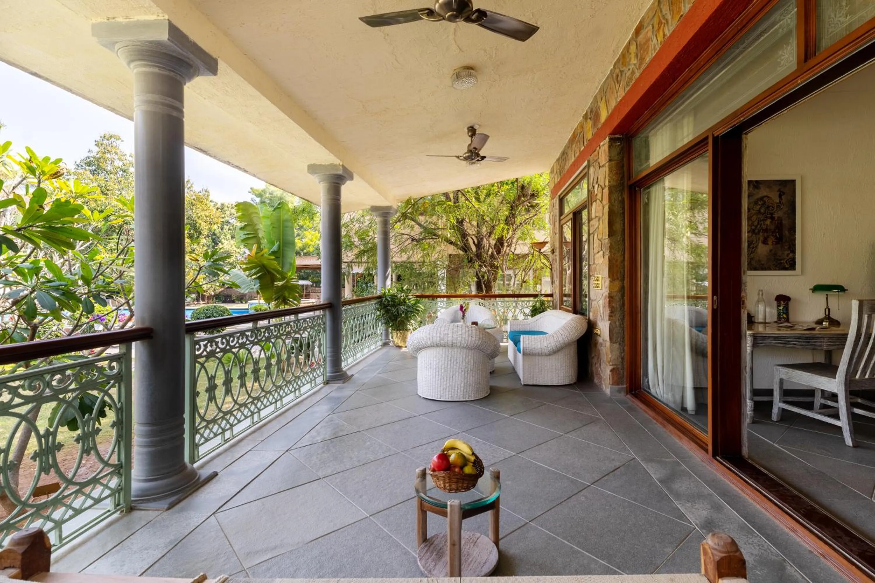 Balcony/Terrace in Vatsalya Vihar - A Luxury Pool Villas Resort