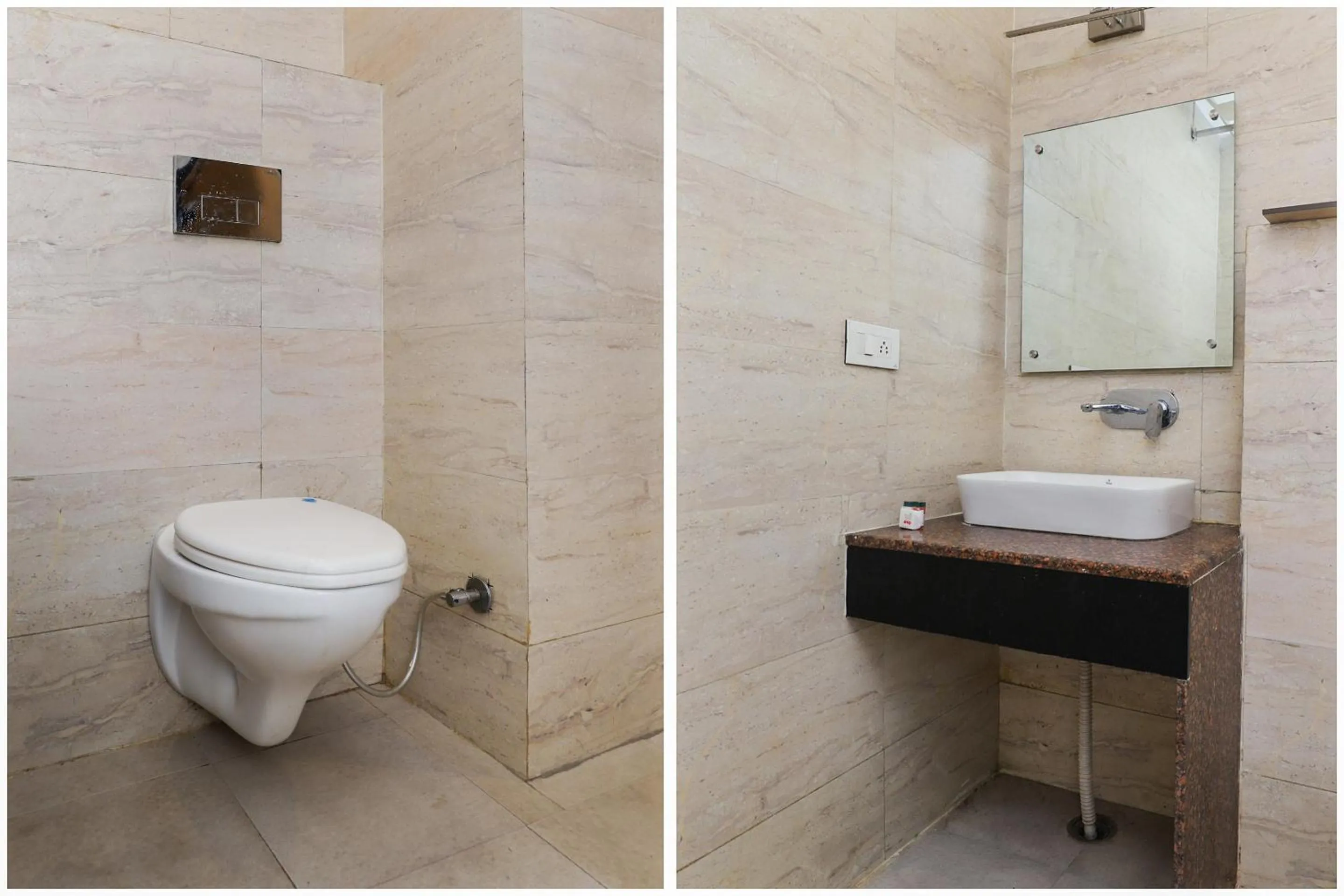 Bathroom in Hotel O Shri Sai