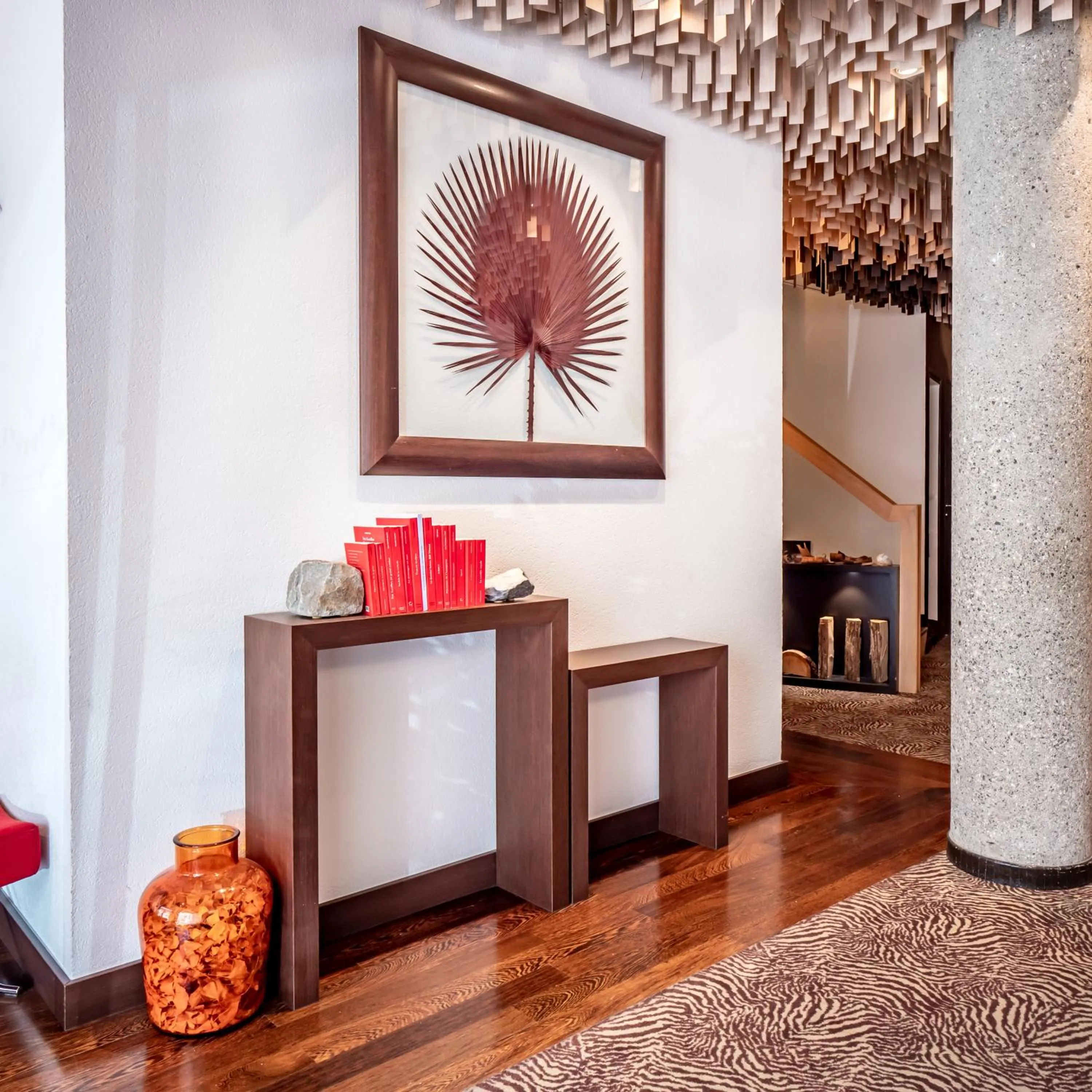 Lobby or reception in Hôtel de Bonlieu