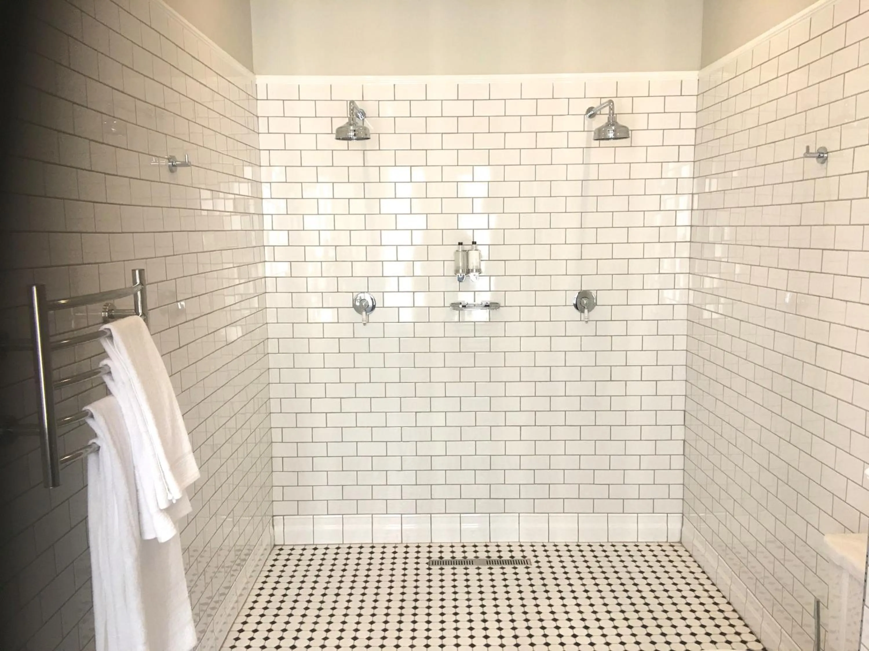 Shower in Rand Club Suites